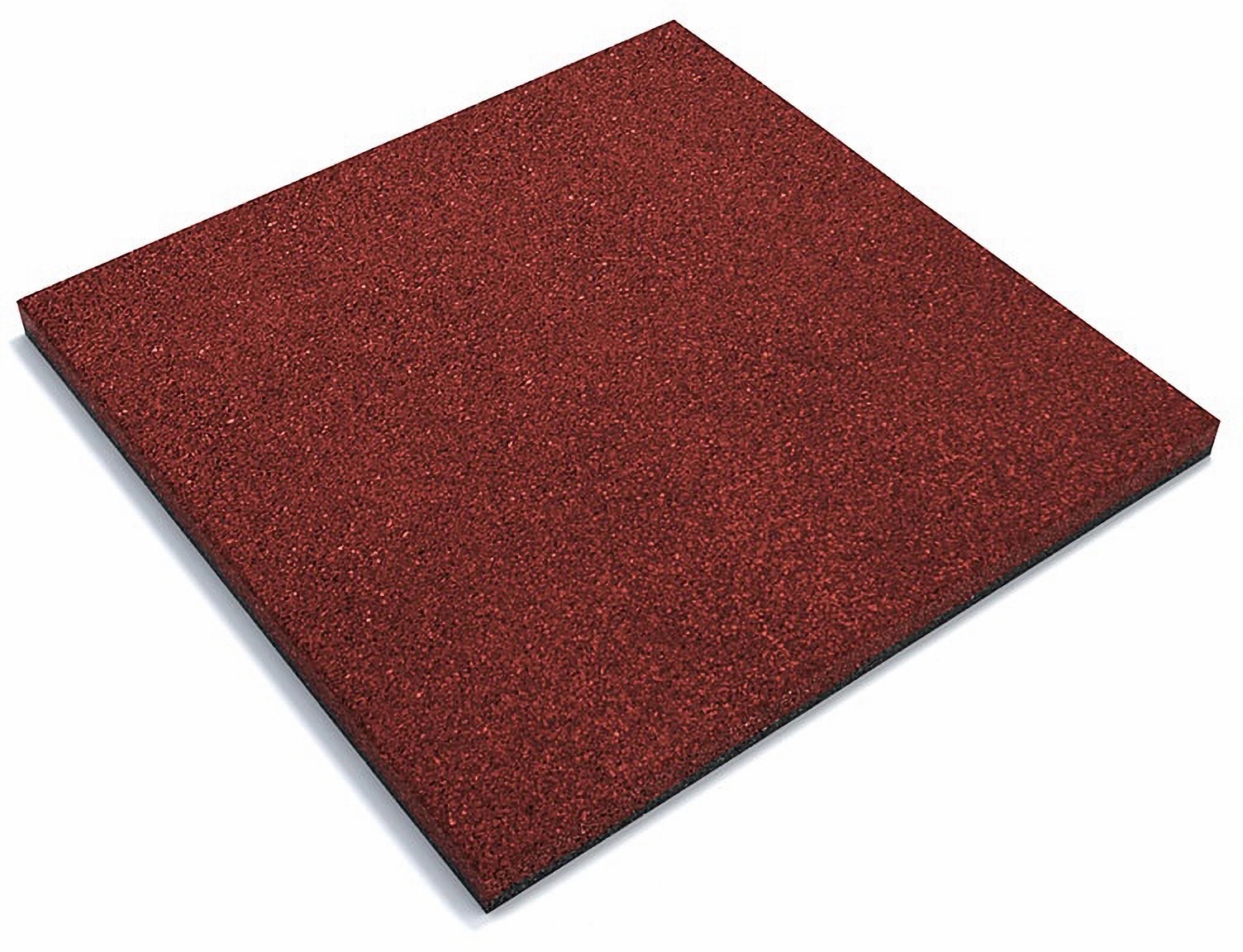 Изображение товара Плитка резиновая 500x500x30 красный 0.25 м²