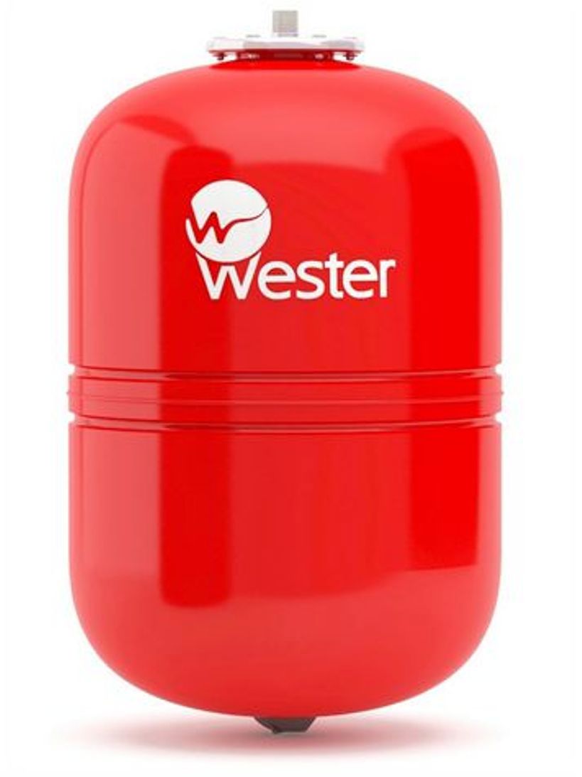 Изображение товара Расширительный бак для ГВС 35 л Wester WRV35 красный