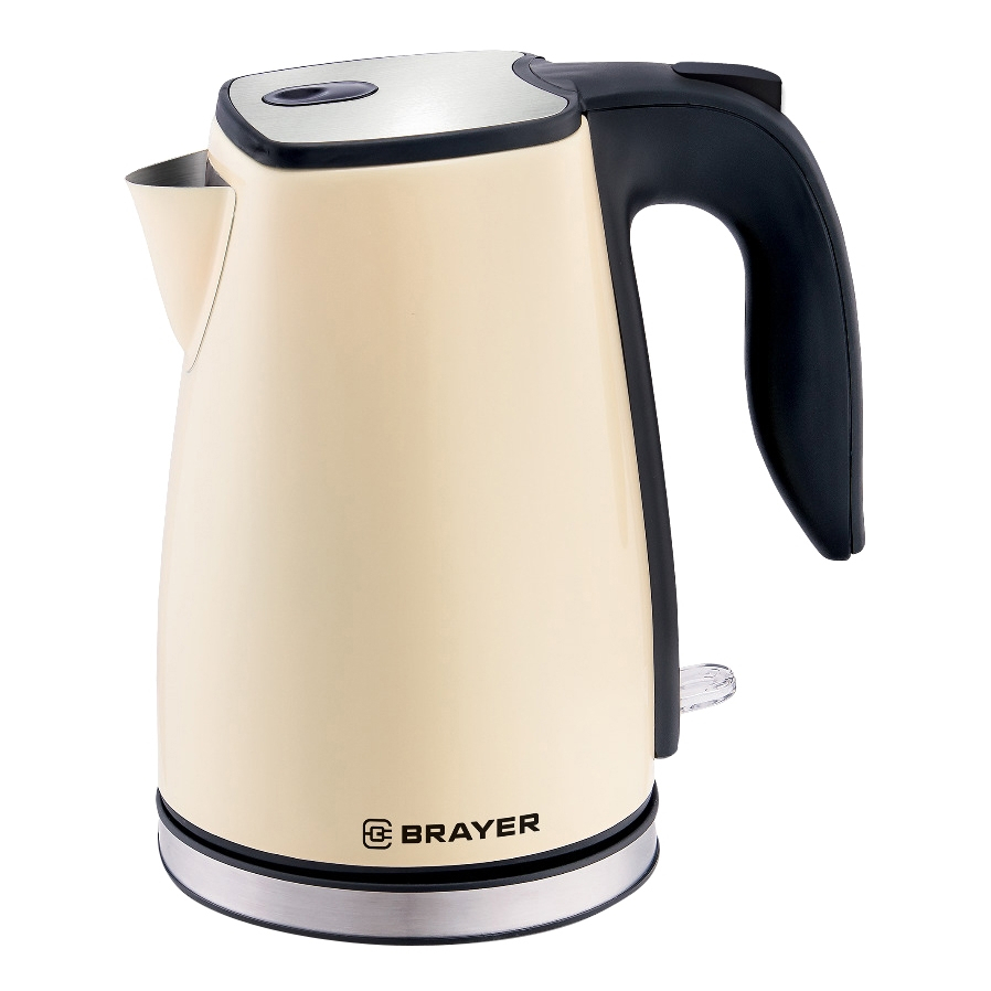 Изображение товара Электрический чайник BRAYER BR1042YE 1.7 л нержавейка классика