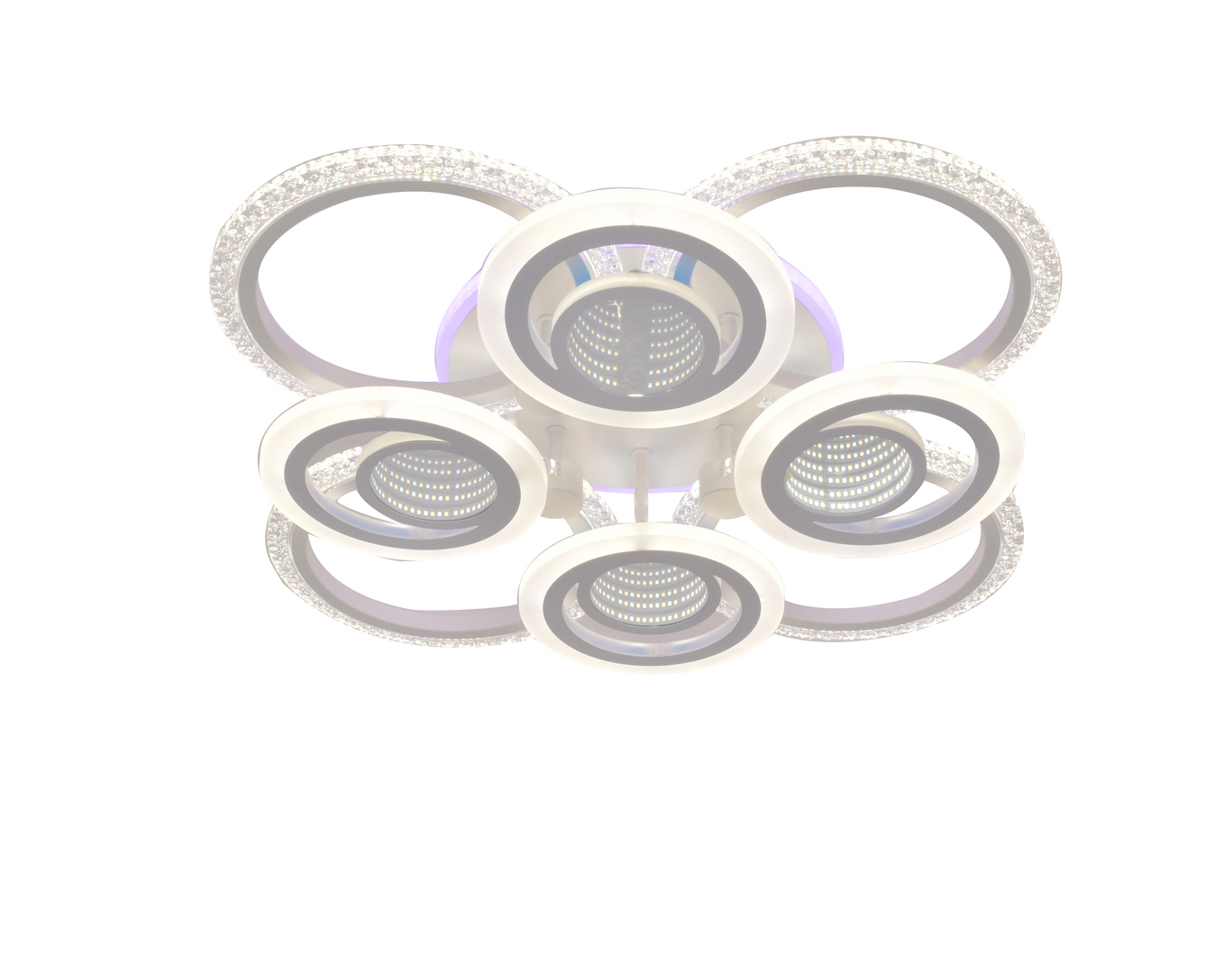 Изображение товара Люстра потолочная светодиодная SELENA 000030279 40 м² теплый белый свет