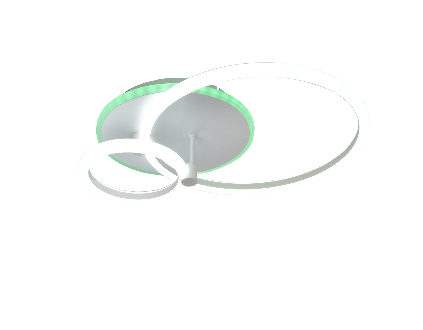 Изображение товара Люстра потолочная светодиодная SELENA 17 м² теплый белый белый модель M68576