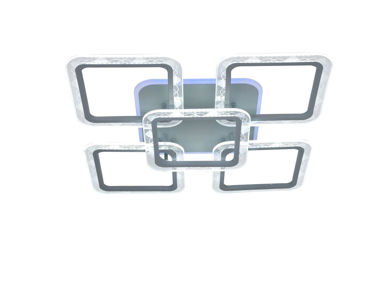 Изображение товара Люстра потолочная светодиодная SELENA 000029020 35 м² теплая белая серая