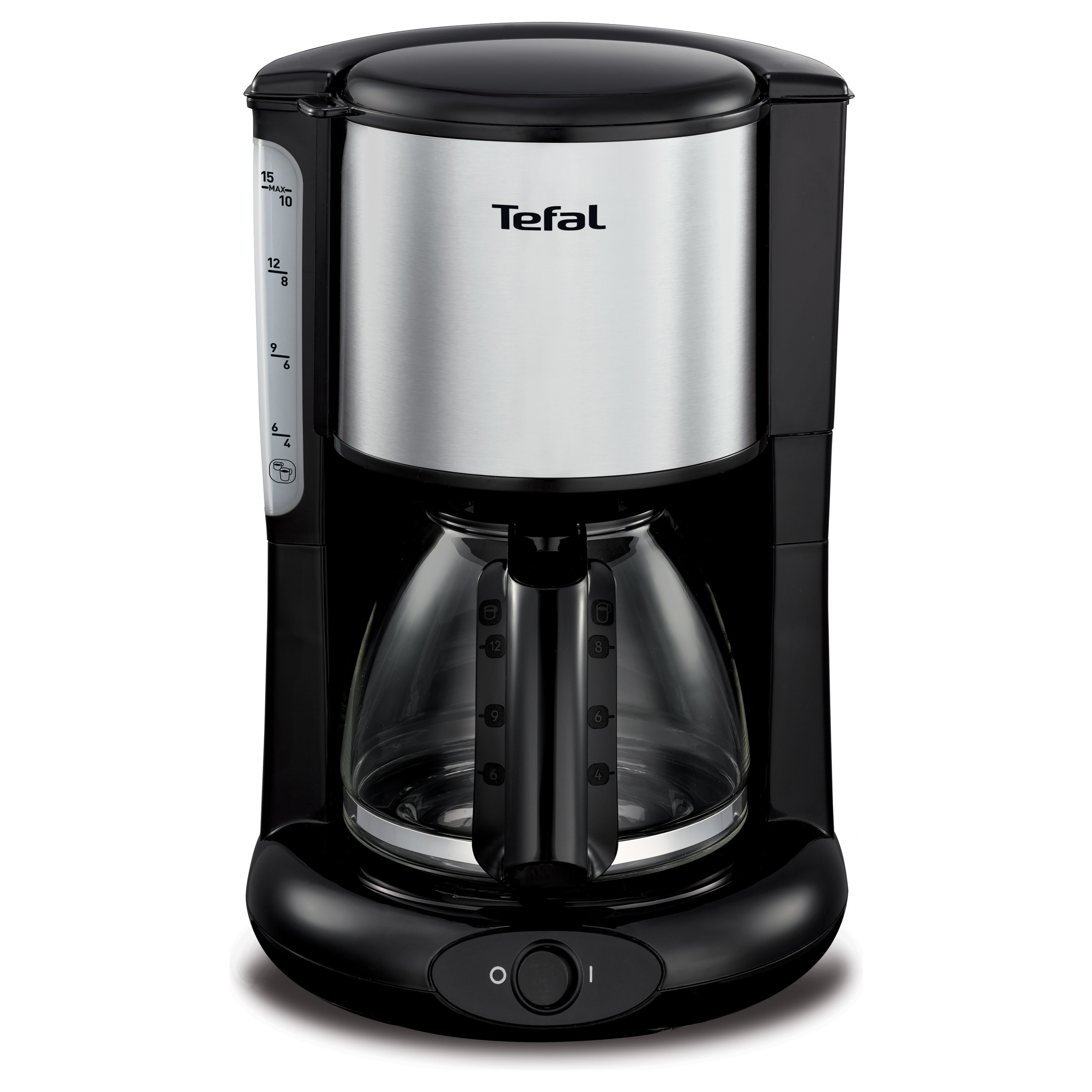 Изображение товара Электрическая кофемашина Tefal CM361838 с капля-стоп и 15 чашками