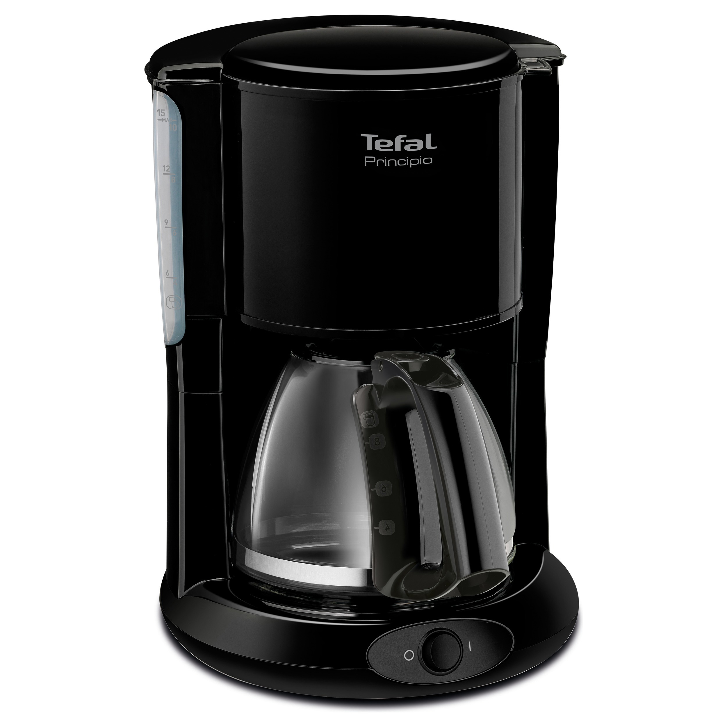 Изображение товара Электрическая кофемашина Tefal CM261838 черный 15 чашек капучинатор