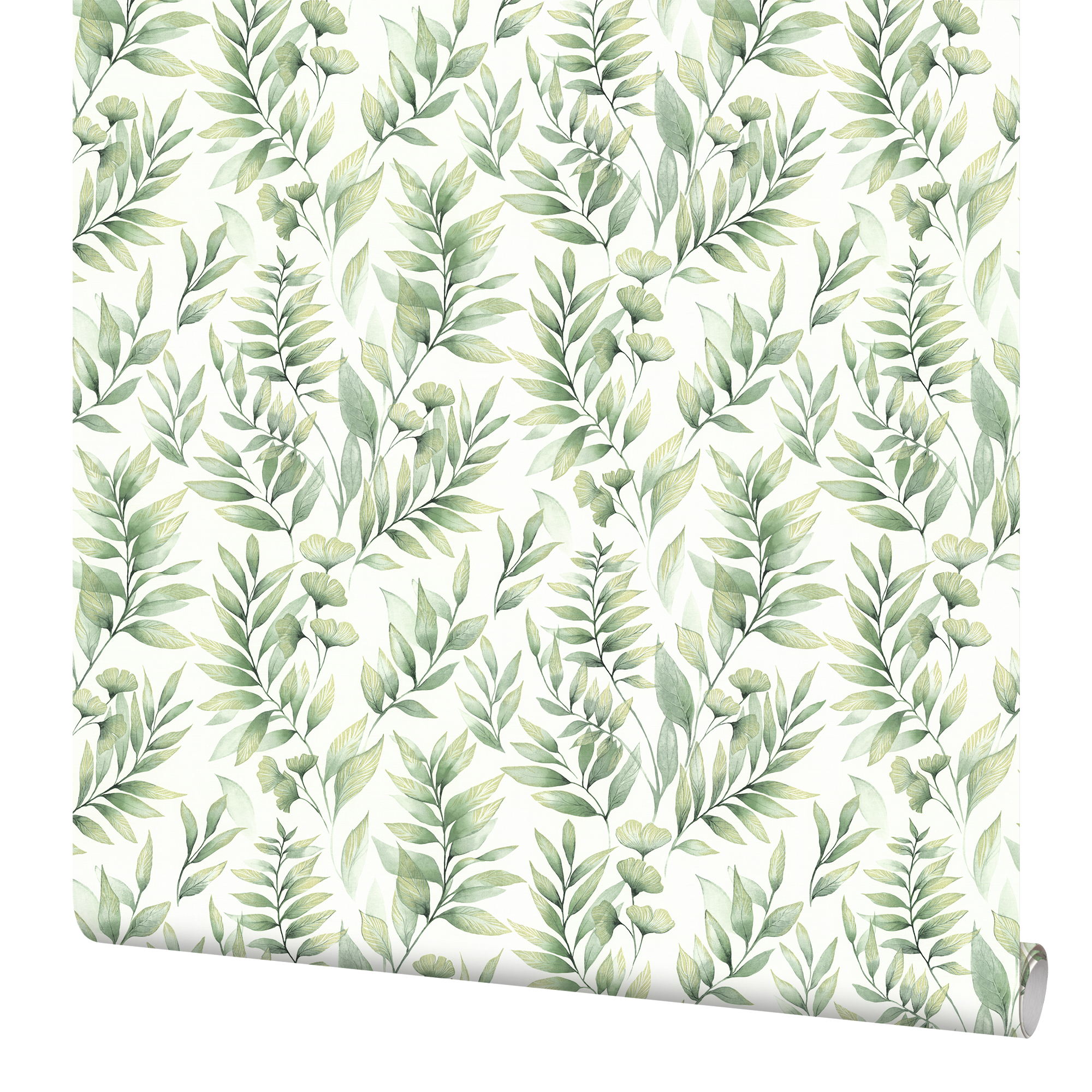 Изображение товара Флизелиновые обои Inspire Money Flower 1.06 м зеленые для гостиной