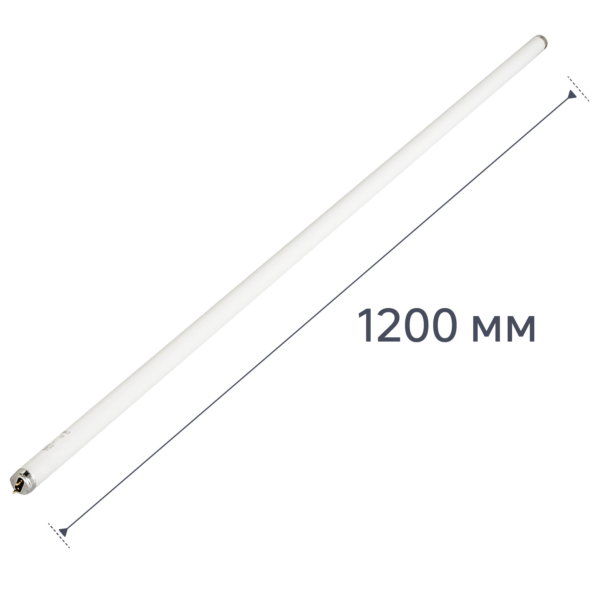 Изображение товара Фитолампа люминесцентная линейная для растений Osram T8 G13 36 Вт розовый свет