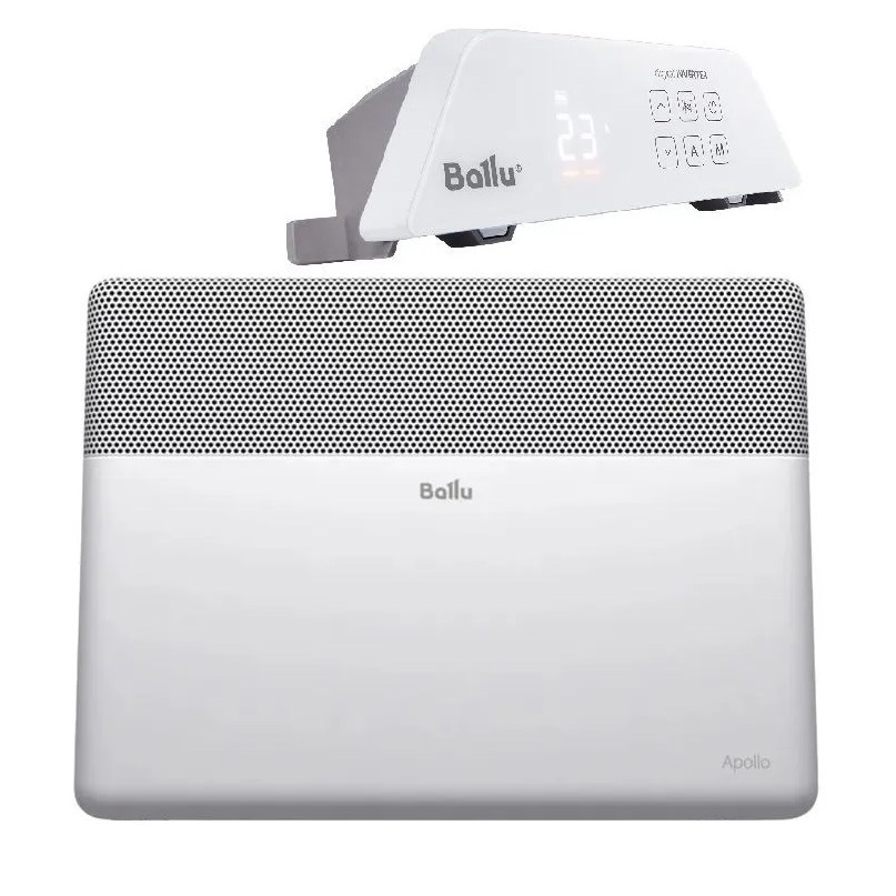 Изображение товара Электрический конвектор Ballu Apollo Transformer BEC/AT-1500-4I с Wi-Fi 1500 Вт для дома и офиса