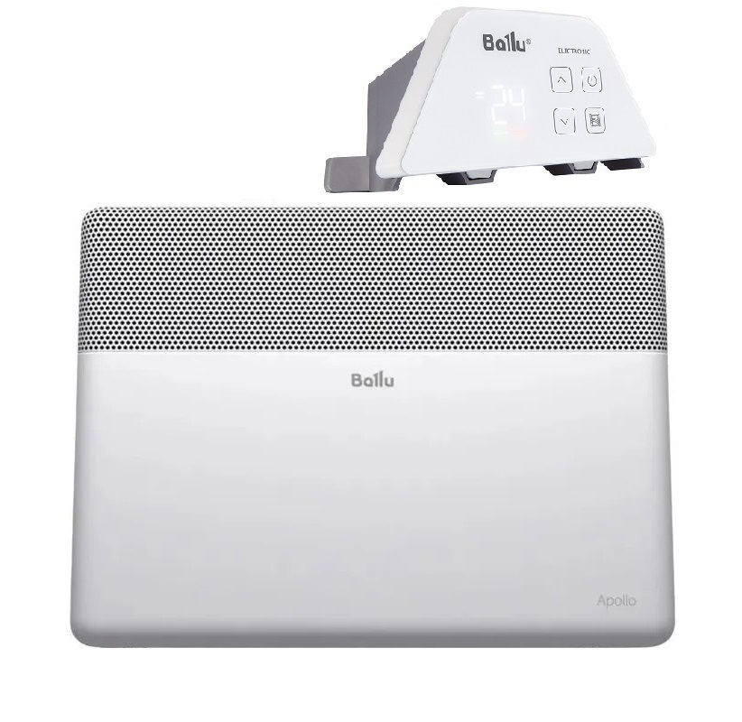 Изображение товара Электрический конвектор Ballu Apollo Transformer BEC/AT-2500-4E с Wi-Fi 2500 Вт для дома и офиса