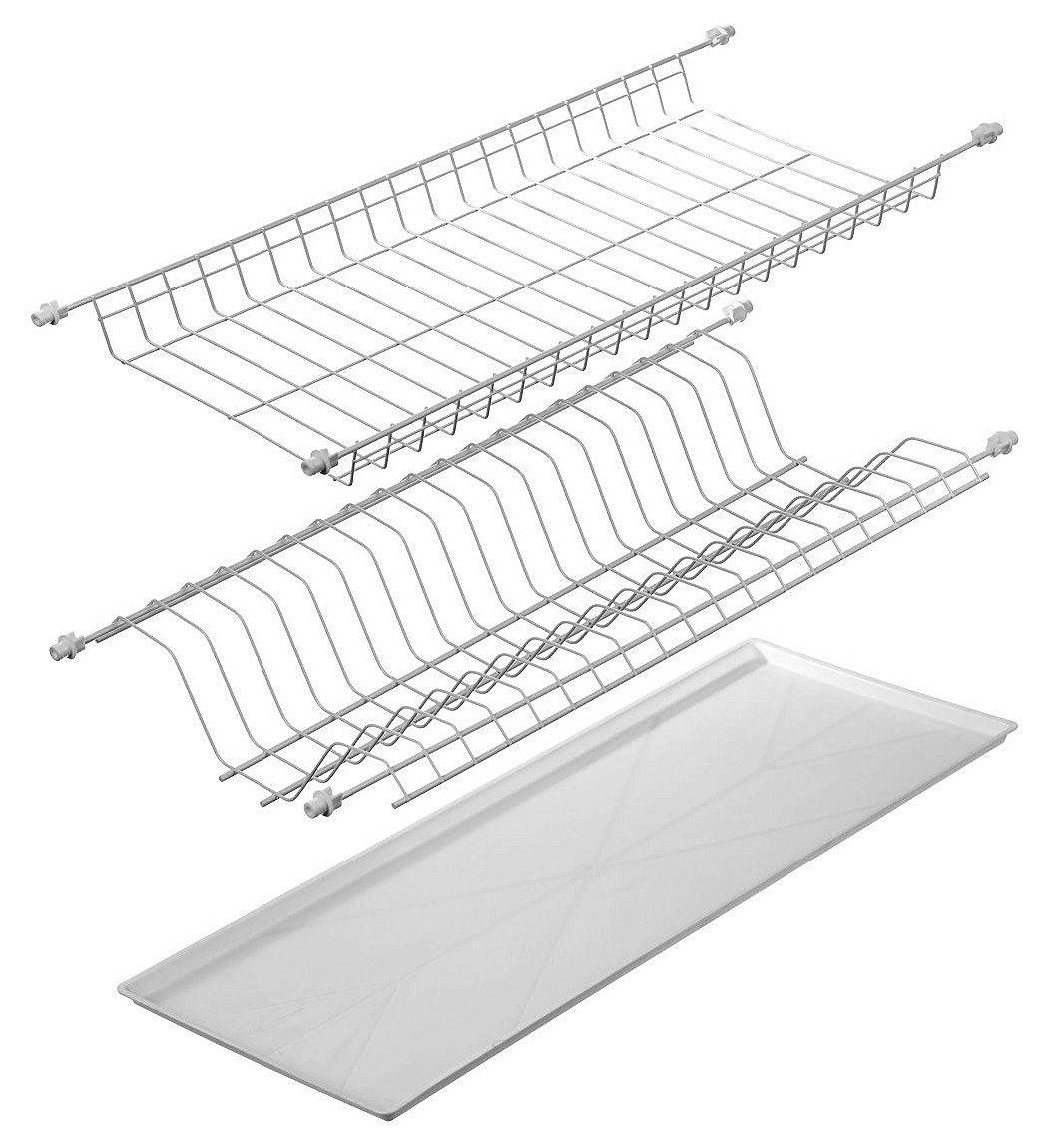 Изображение товара Сушилка для посуды Виор-плюс Стандарт 1 56.5 см 2 яруса цвет белый