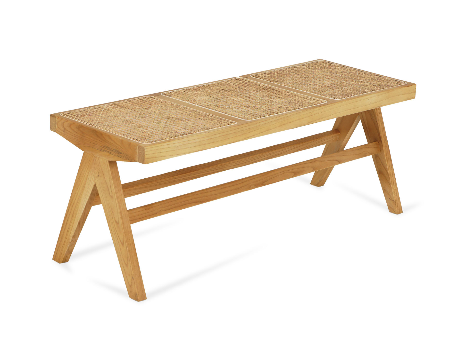 Изображение товара Скамья садовая Огого обстановочка! 116 см x 116 см x 46 см дерево бежевый