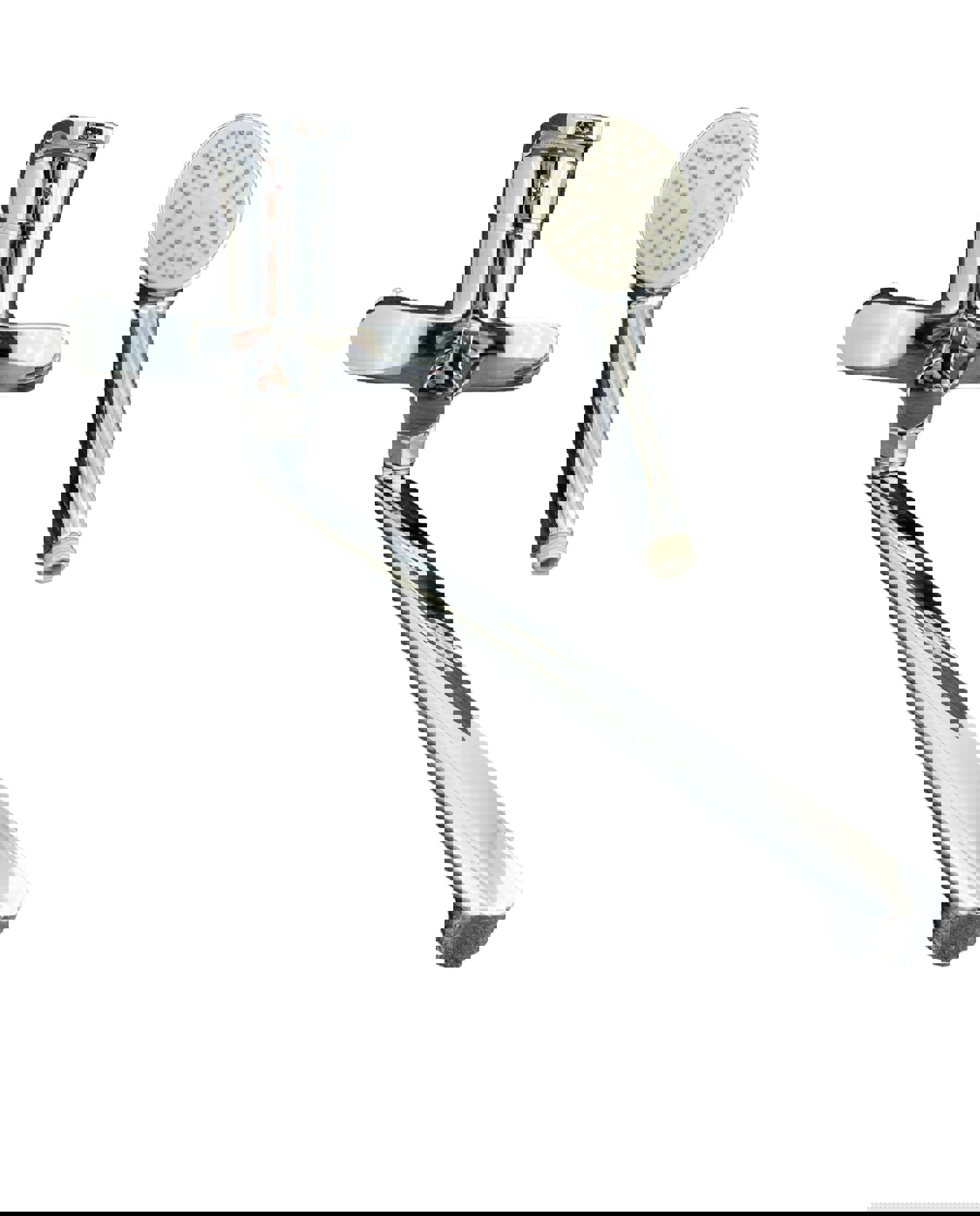 Изображение товара Смеситель для ванны Mynah M2232 однорычажный с душевой лейкой цвет серебристый