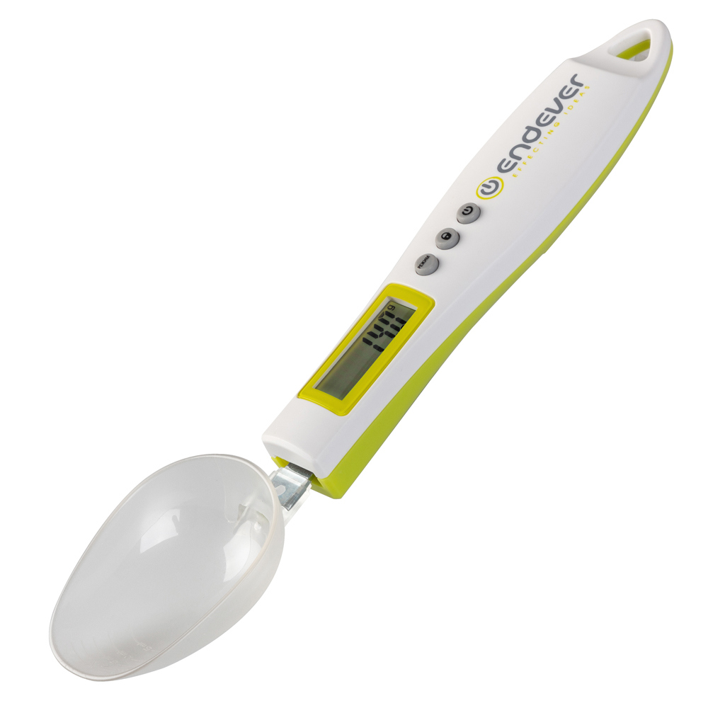 Изображение товара Весы-ложка Endever SkyLine KS-513 цвет белый/салатовый
