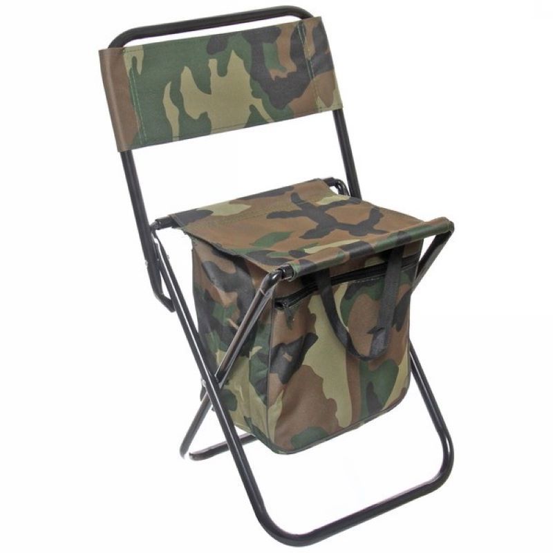 Изображение товара Стул садовый складной Добросад С сумкой 35 см х 26.5 см х 60 см сталь зеленый
