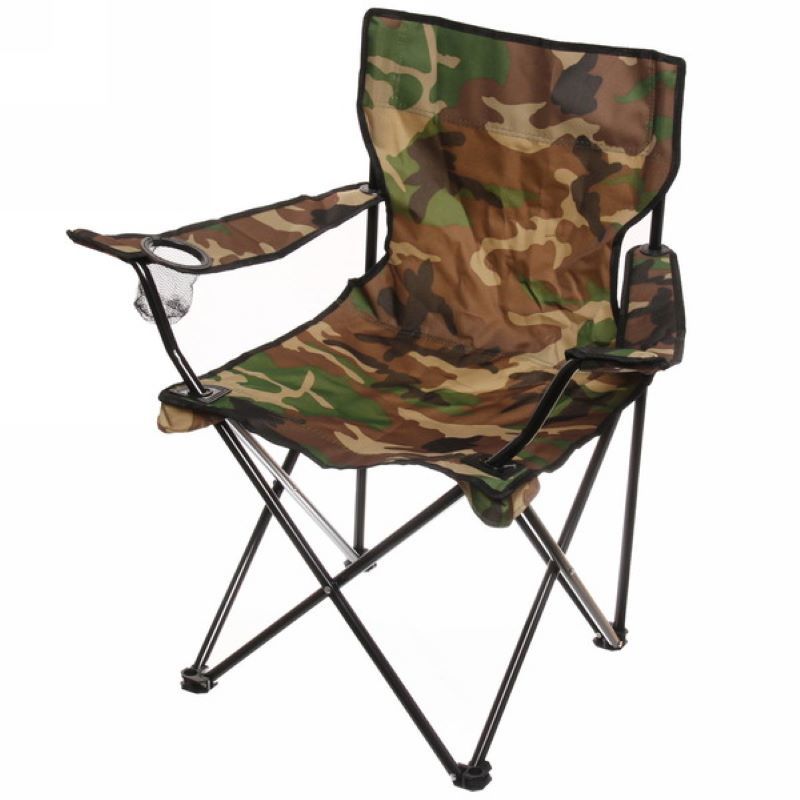 Изображение товара Стул садовый складной Добросад 803-108 48 см х 48 см х 78 см сталь коричневый