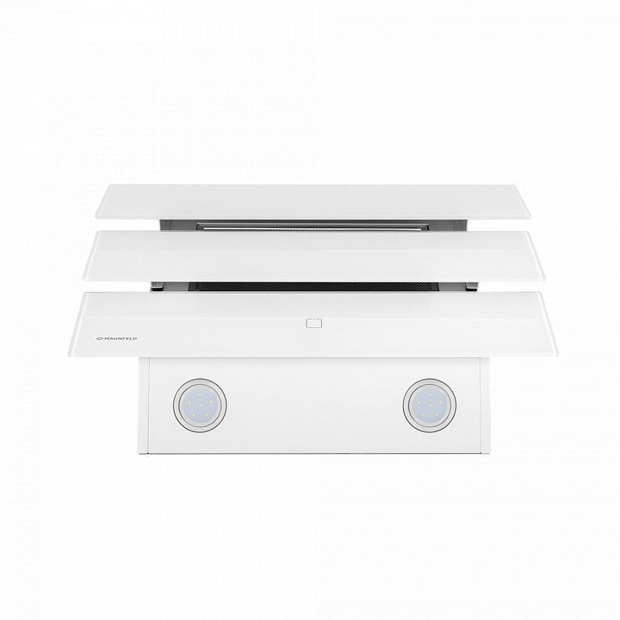 Изображение товара Кухонная вытяжка Maunfeld Cascada 60 белый наклонная сенсорное управление