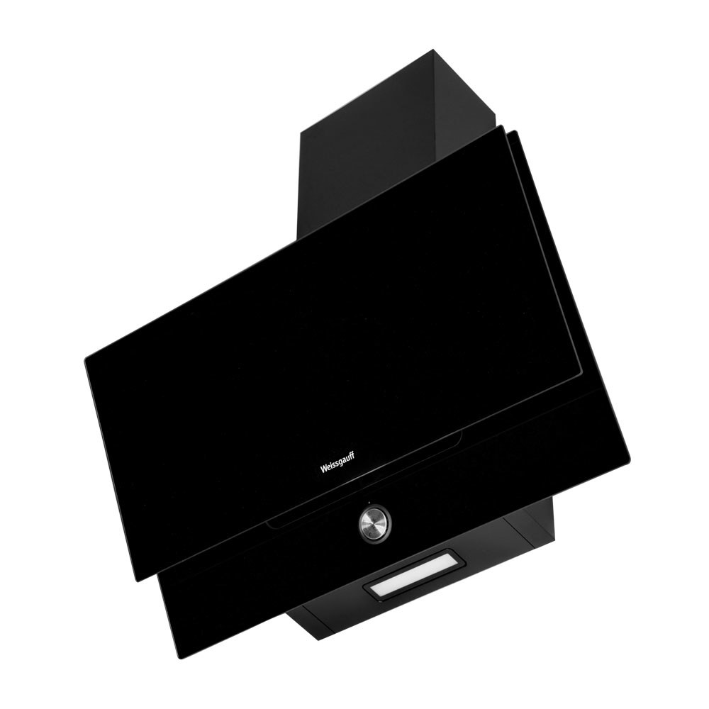 Изображение товара Встраиваемая купольная вытяжка Weissgauff Ita 60 PP BL мощностью 600 м3/ч черное стекло