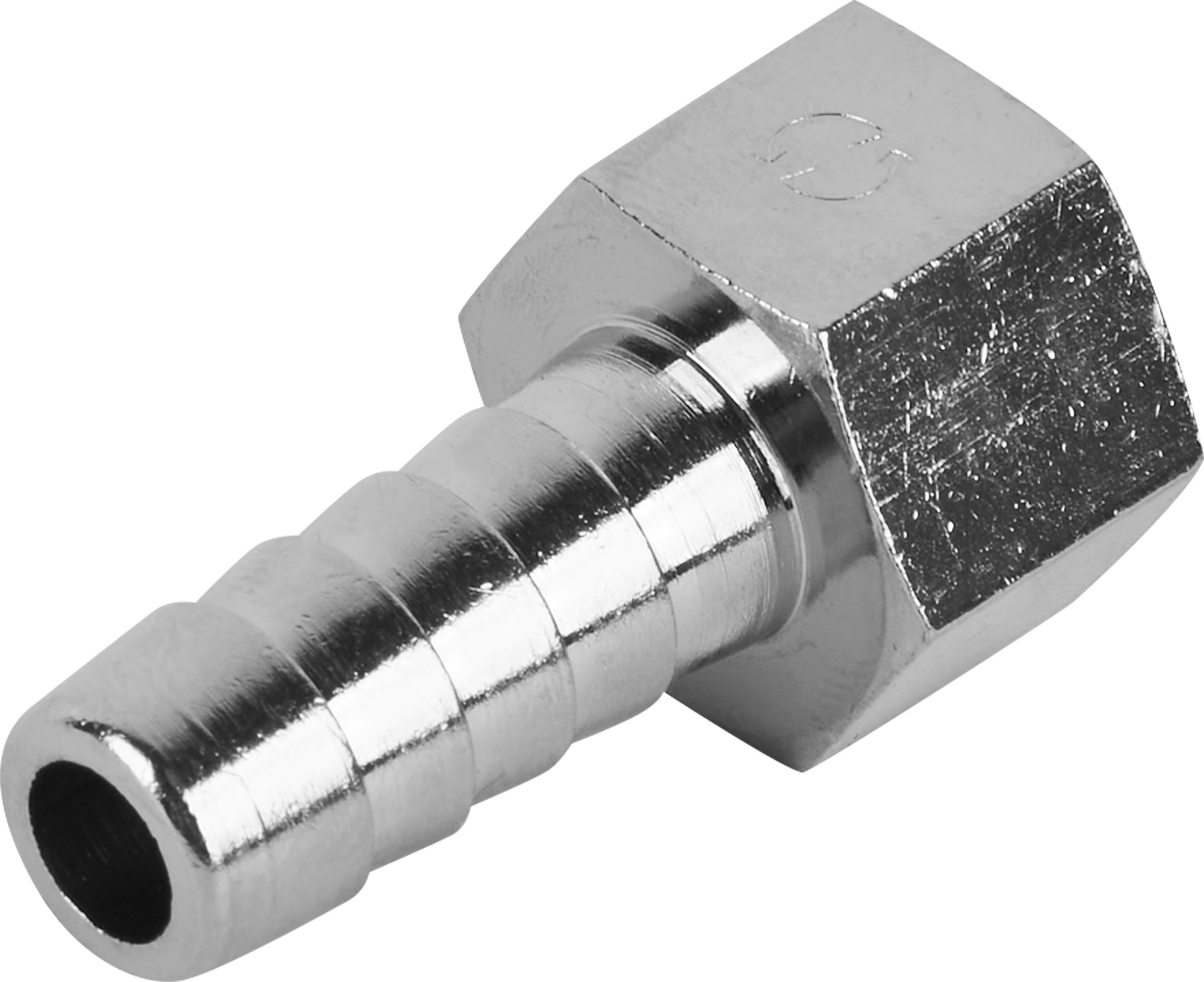 Изображение товара Штуцер Stout 1/4x10 мм никелированная латунь для водопроводных систем