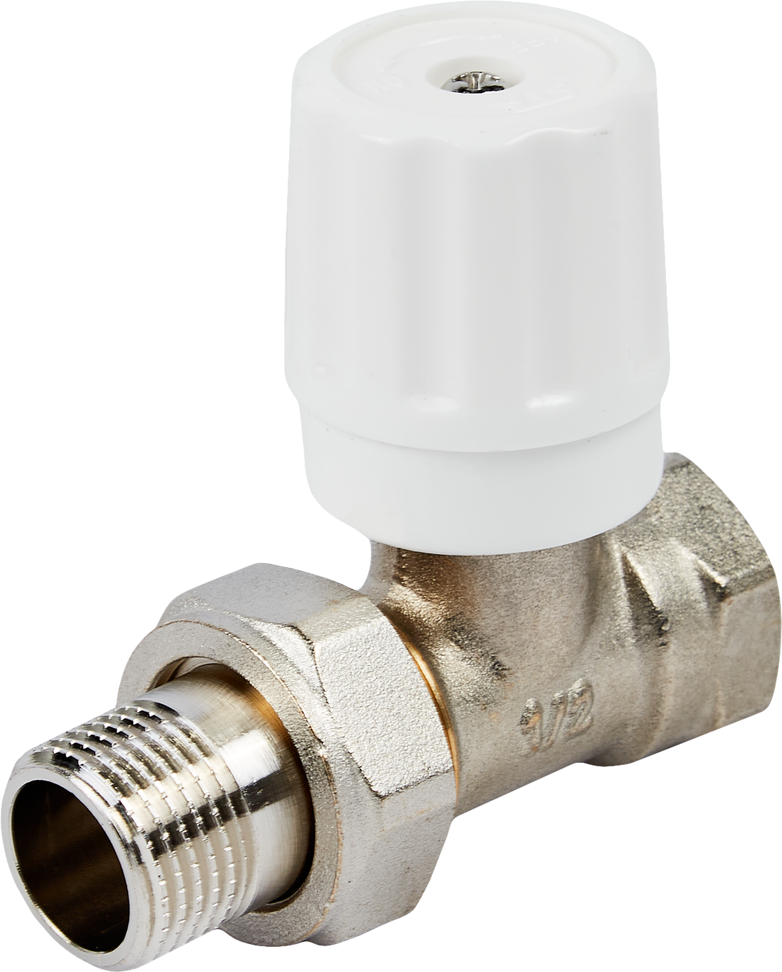 Вентиль для радиатора прямой Спец 1/2" латунь