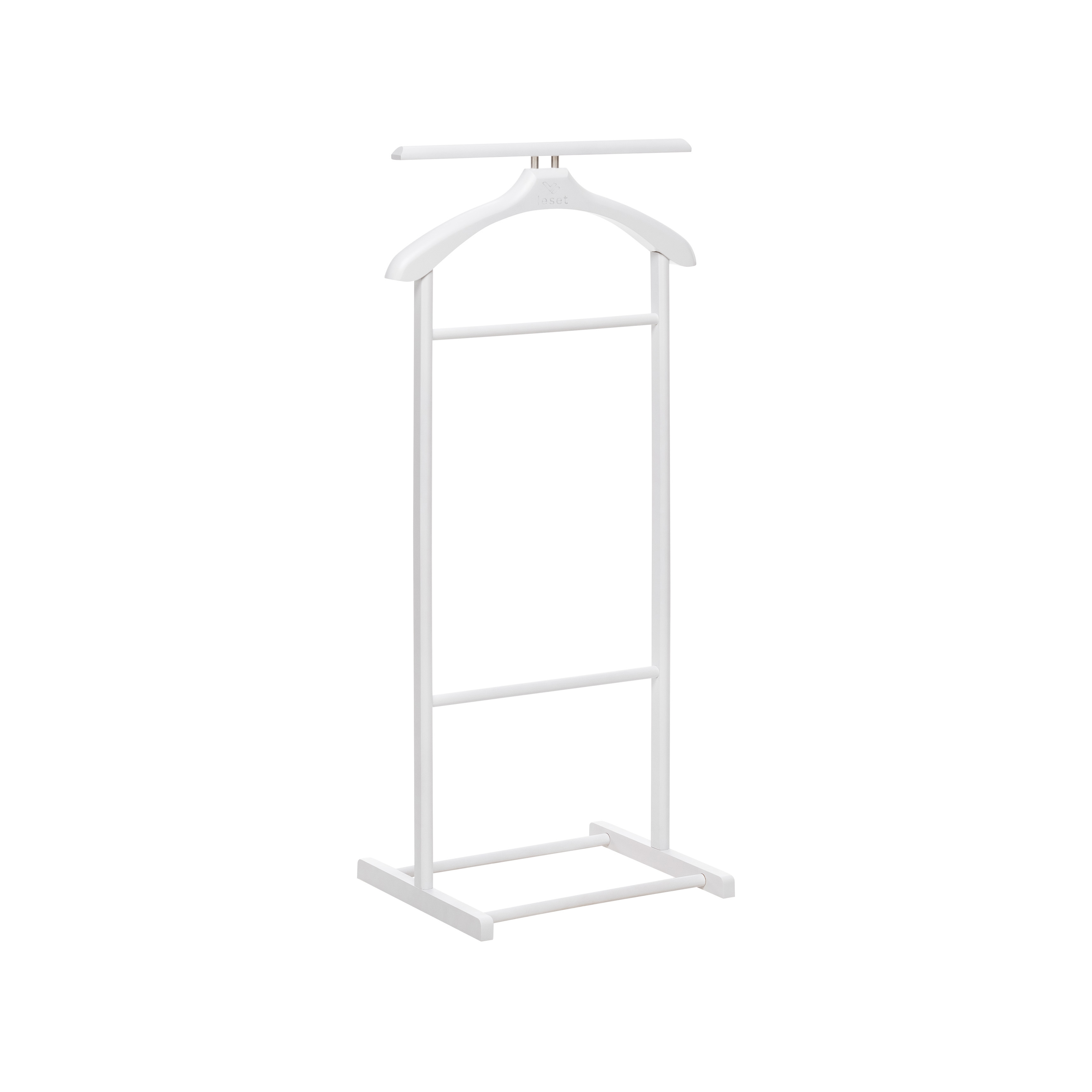Изображение товара Напольная вешалка Leset 5550-2225 103x35см, Массив дерева Белый