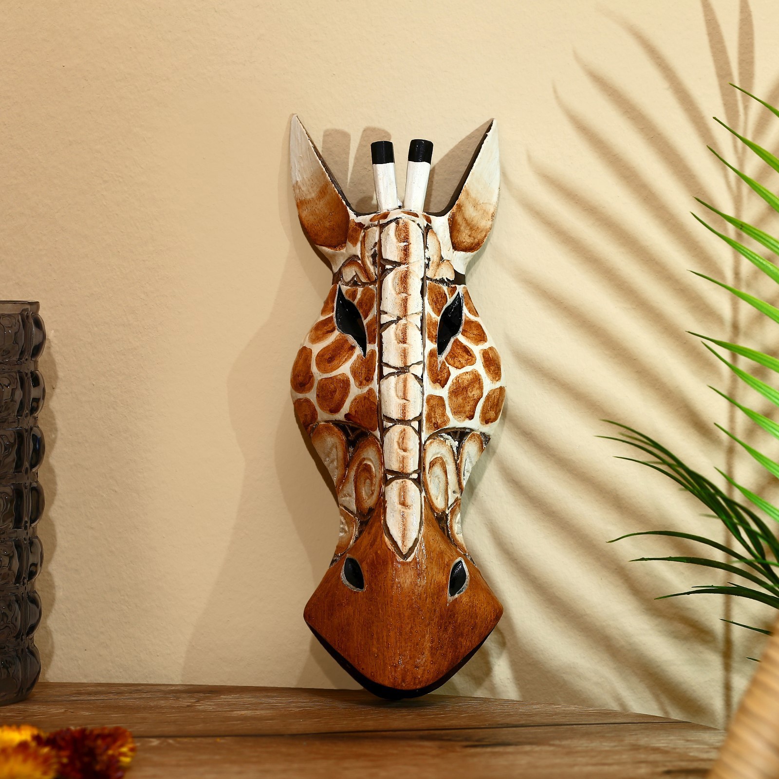 Изображение товара Панно маска интерьерная "Жираф" 30 см