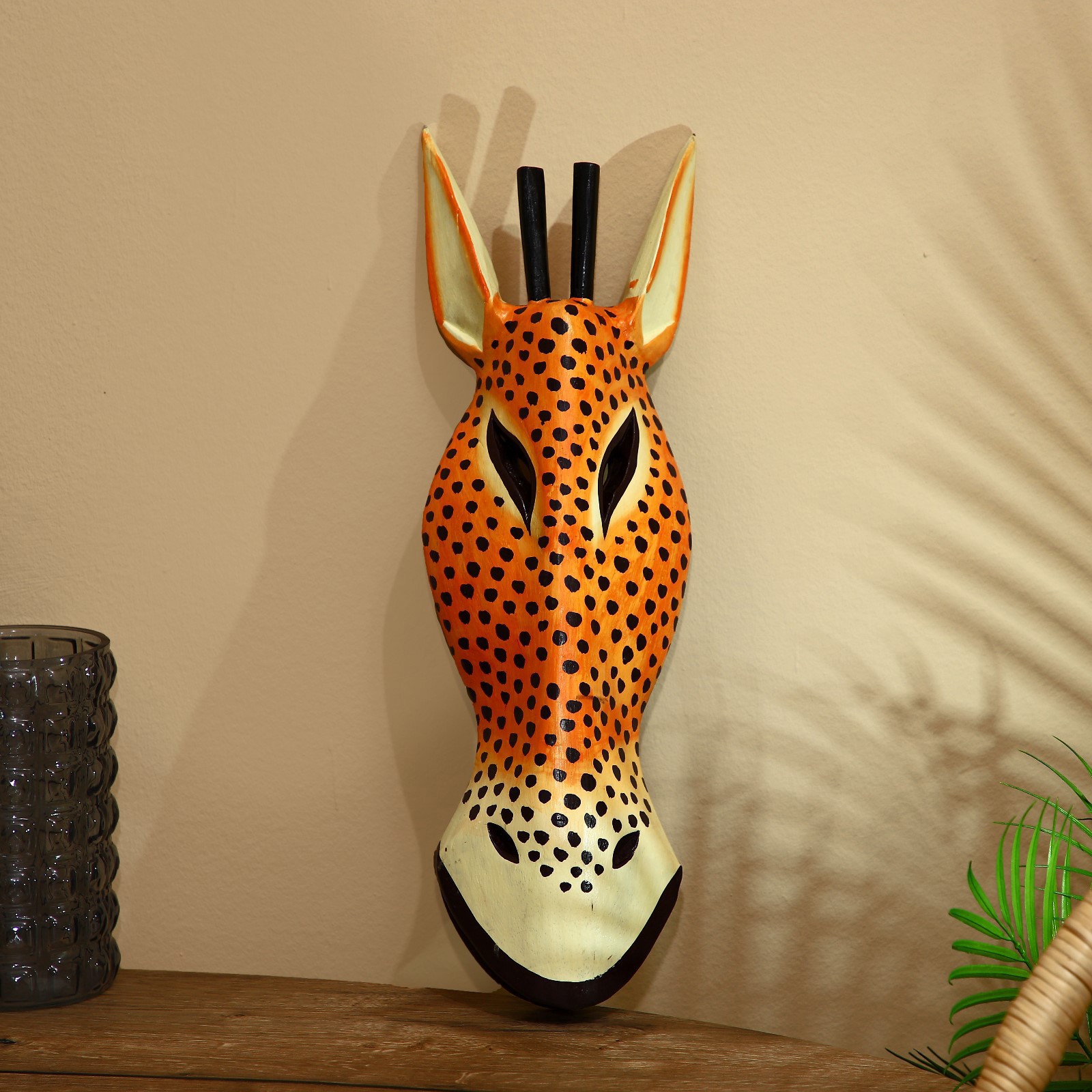 Изображение товара Панно маска интерьерная "Зебра" в точку, 50 см