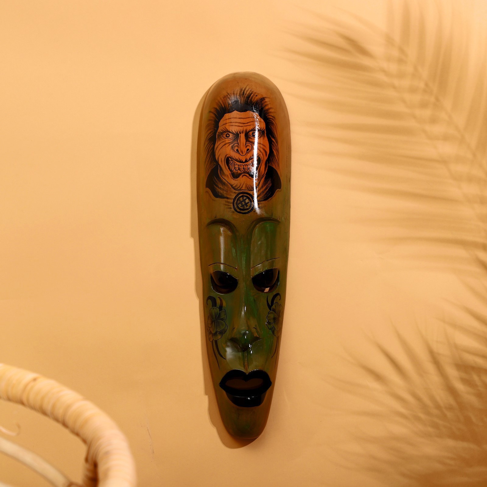 Изображение товара Панно маска настенная «Ломбок стайл» абориген, 50x12x6 см