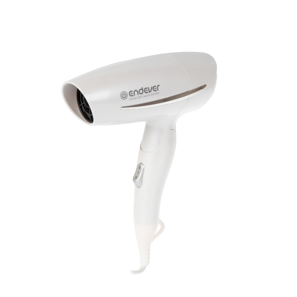 Изображение товара Компактный фен для волос ENDEVER AURORA-450 с складной ручкой и защитой от перегрева