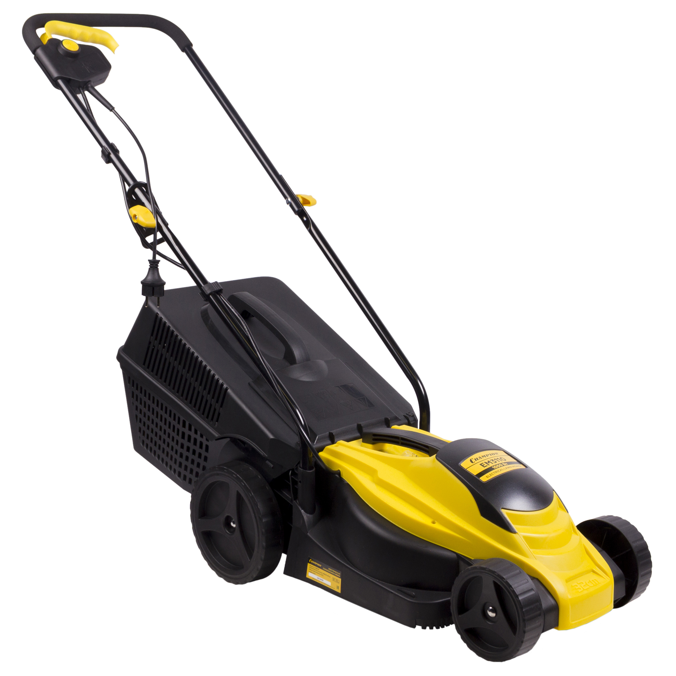 Изображение товара Газонокосилка электрическая Champion EM3110 1000 Вт 32 см