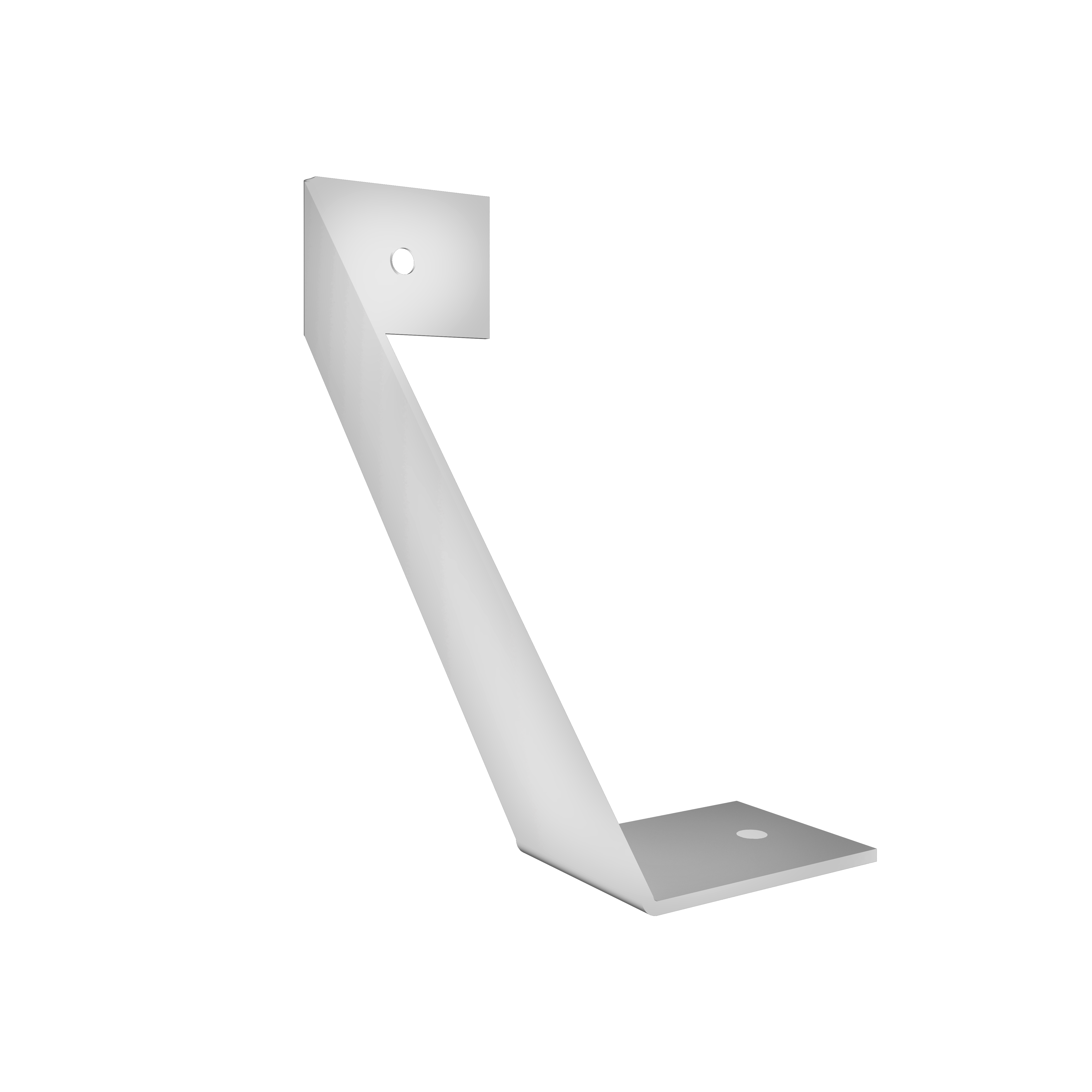 Изображение товара Кронштейн для полки Квинс 4x17.5 см нагрузка до 15 кг цвет белый 2 шт