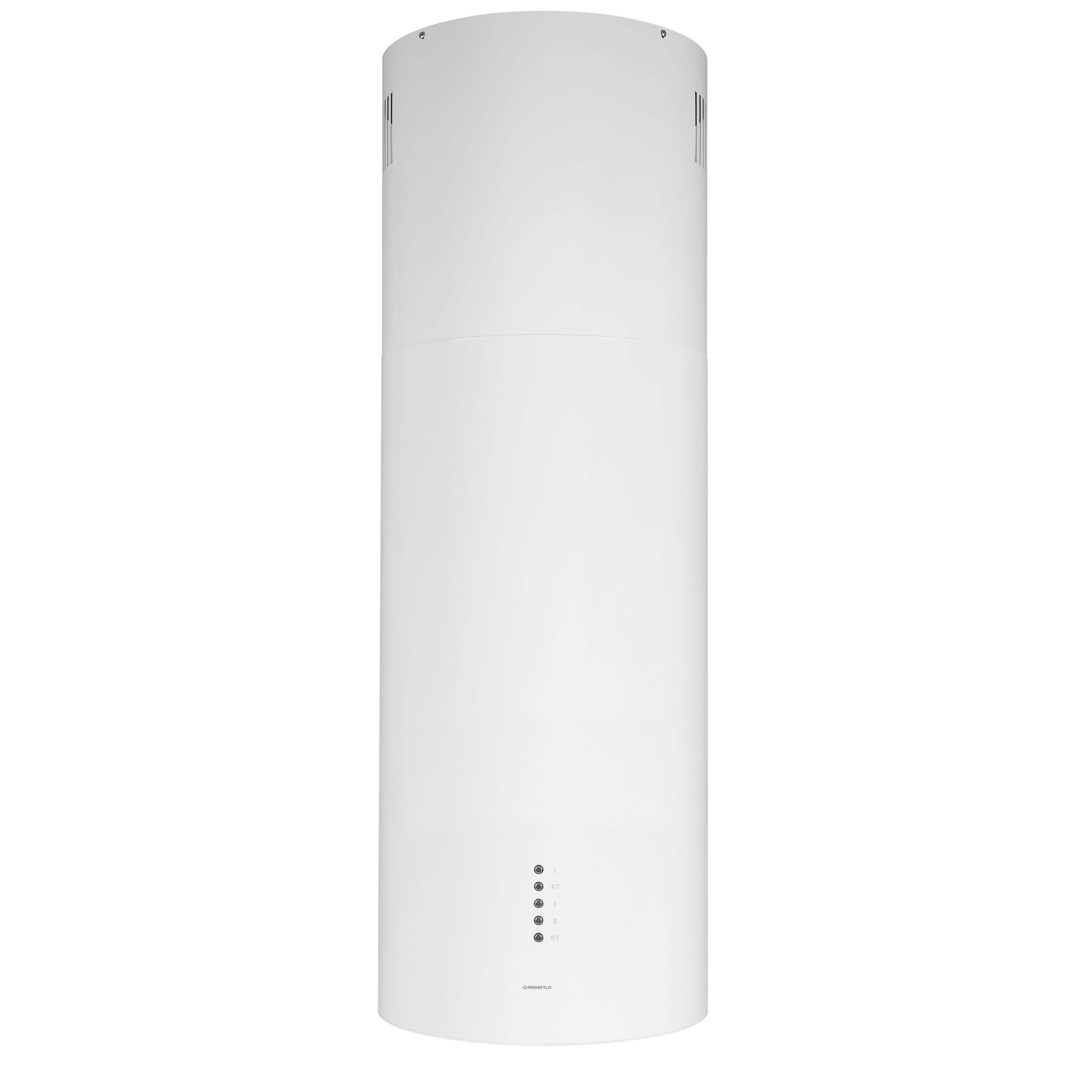 Изображение товара Вытяжка кухонная Maunfeld Lee Isla 39 см белая островная