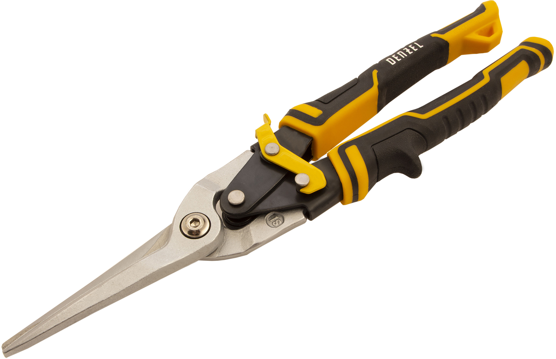 Изображение товара Ножницы по металлу Denzel прямой рез 315 мм, стальной инструмент для профессионалов