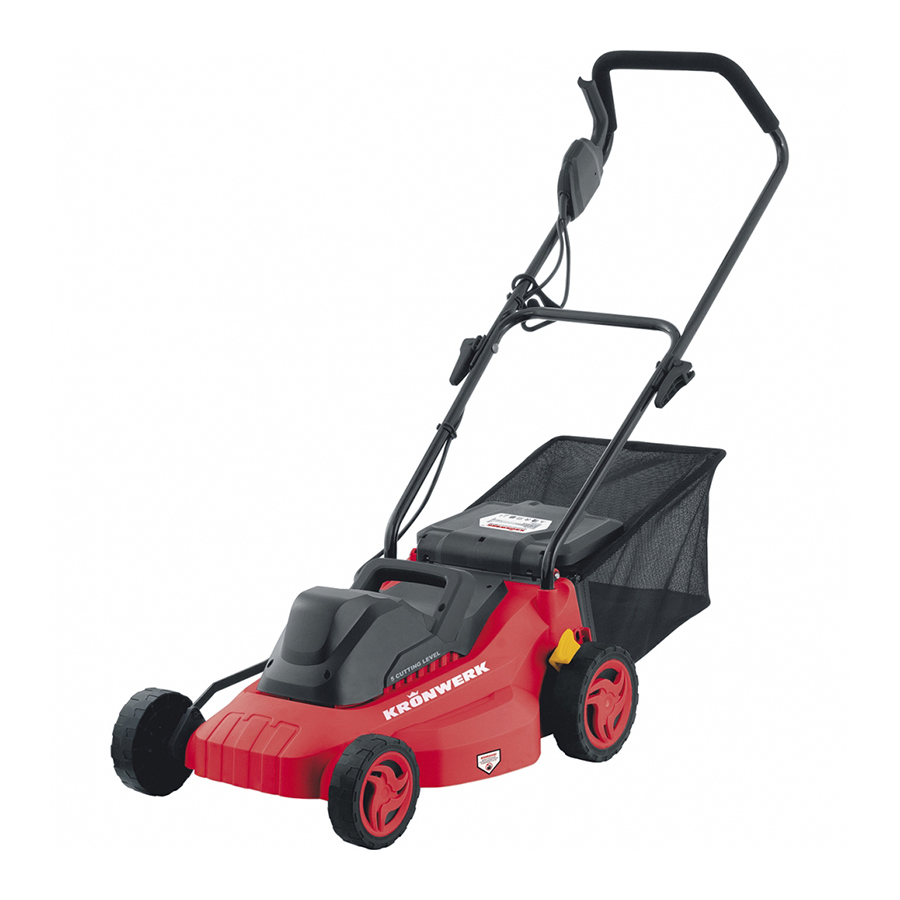 Изображение товара Газонокосилка электрическая KRONWERK EGC-1000 32 см