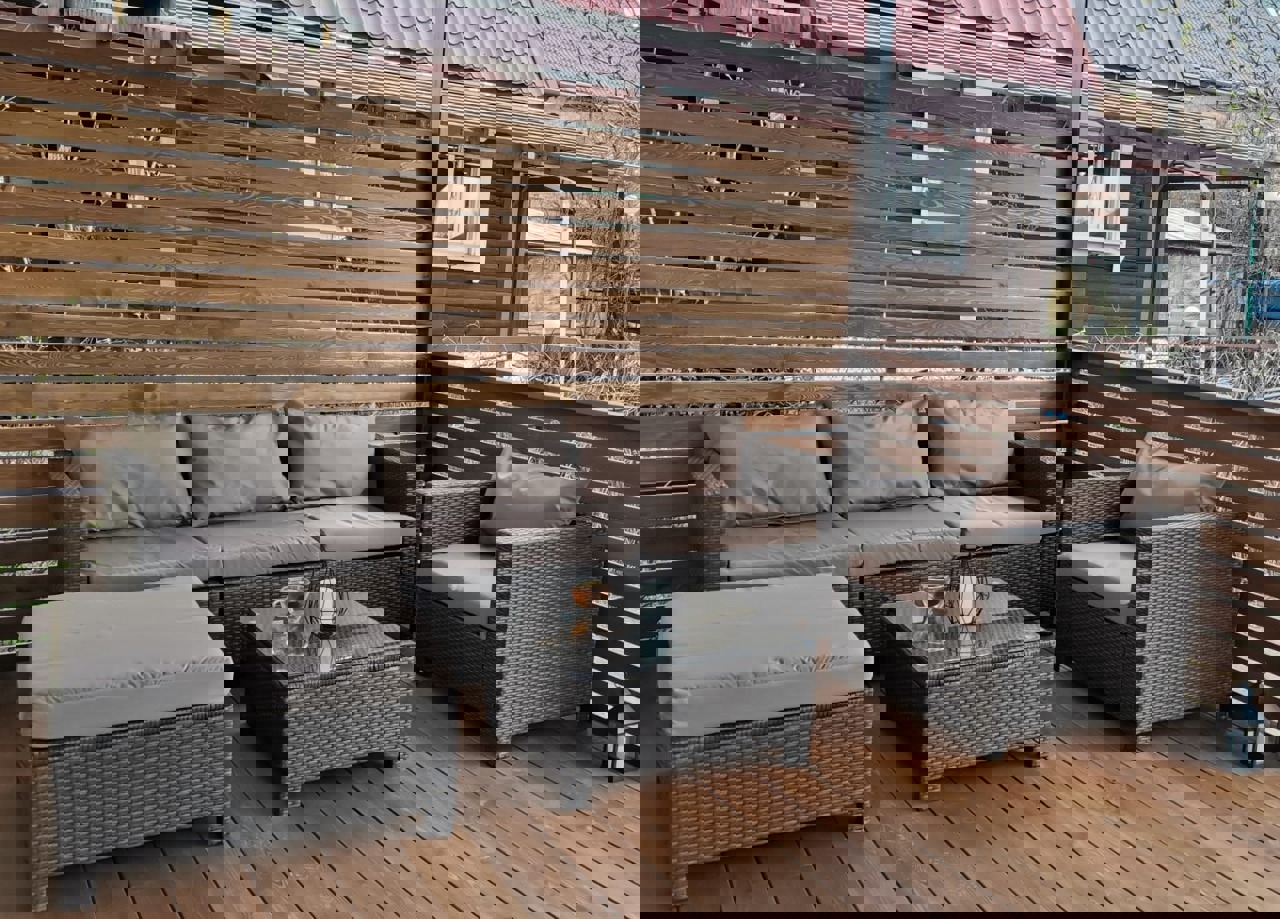 Изображение товара Садовая мебель для отдыха Афина комплект из мебели из искусственного ротанга