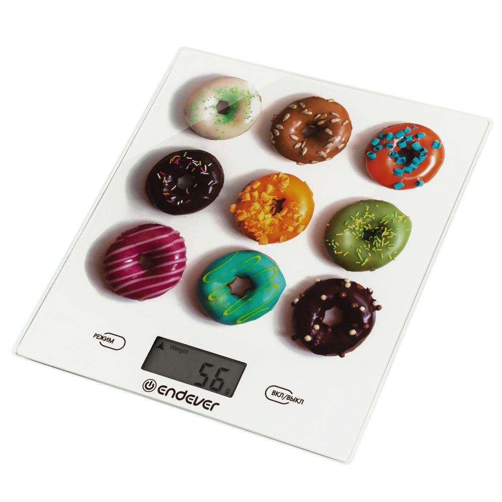 Изображение товара Электронные кухонные весы Endever KS-521 до 5 кг инновационный дизайн