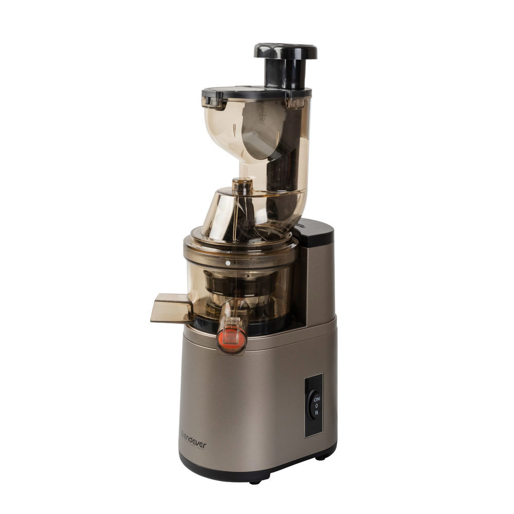 Изображение товара Электрическая соковыжималка Endever Sigma-101 мощность 420 Вт серого цвета