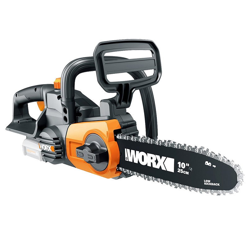 Изображение товара Аккумуляторная цепная пила WORX WG322E.9 20 В шина 25 см автоматическая