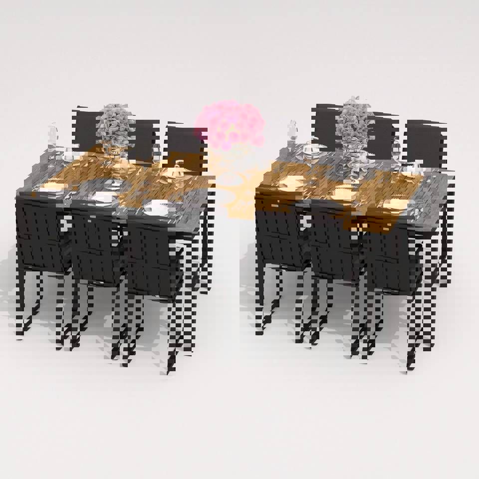 Изображение товара Набор садовой мебели для отдыха Ideal patio TELLA BONTA 200 dark