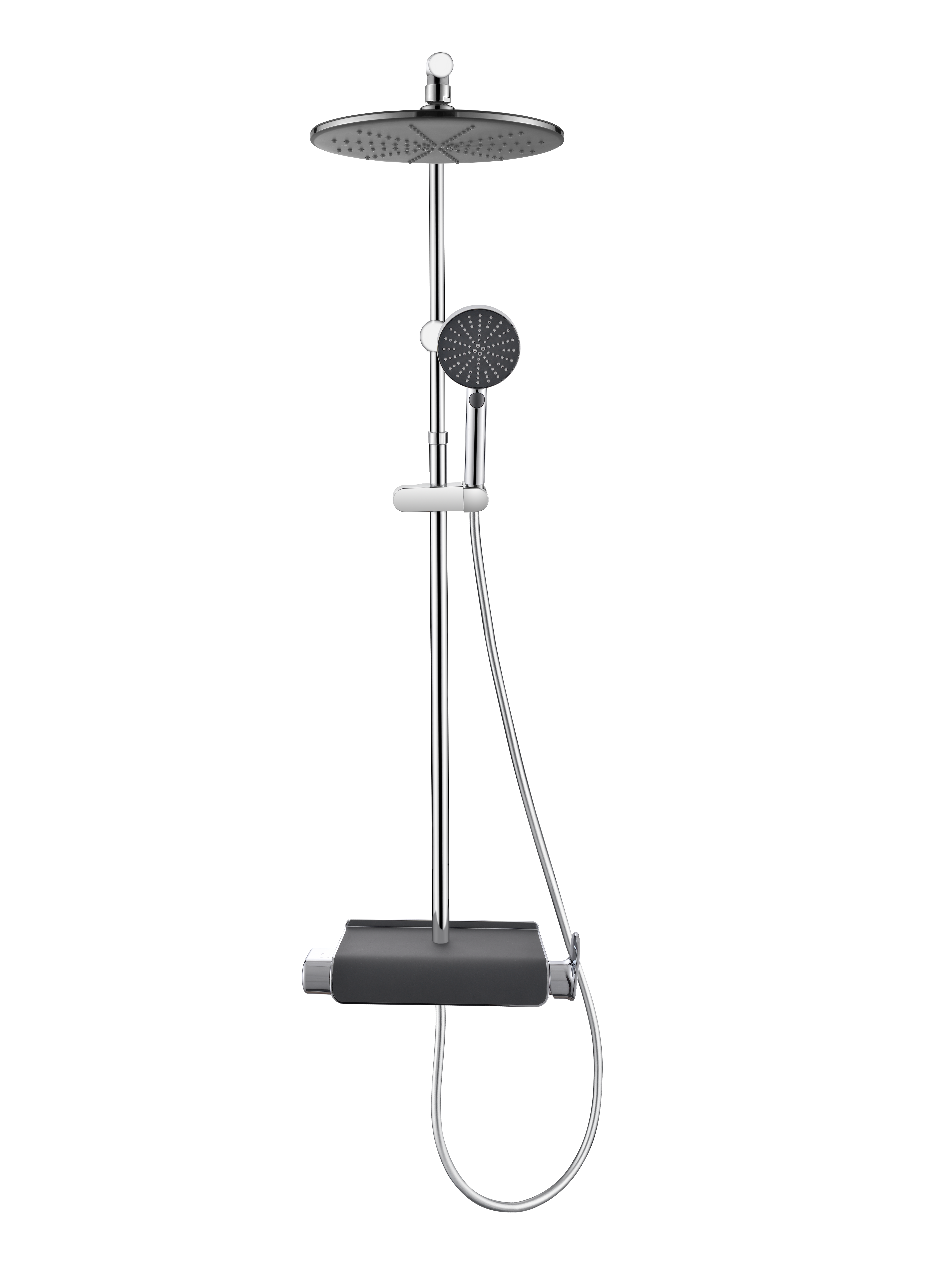 Изображение товара Душевая стойка Sensea Easy со смесителем 3 режима цвет хром