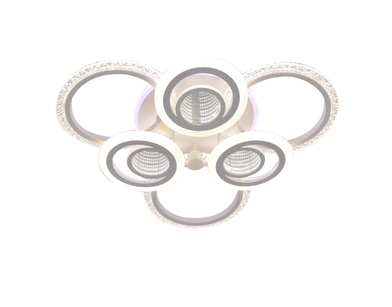 Изображение товара Светильник потолочный светодиодный SELENA M68591 SS1L 30 м² теплый белый свет