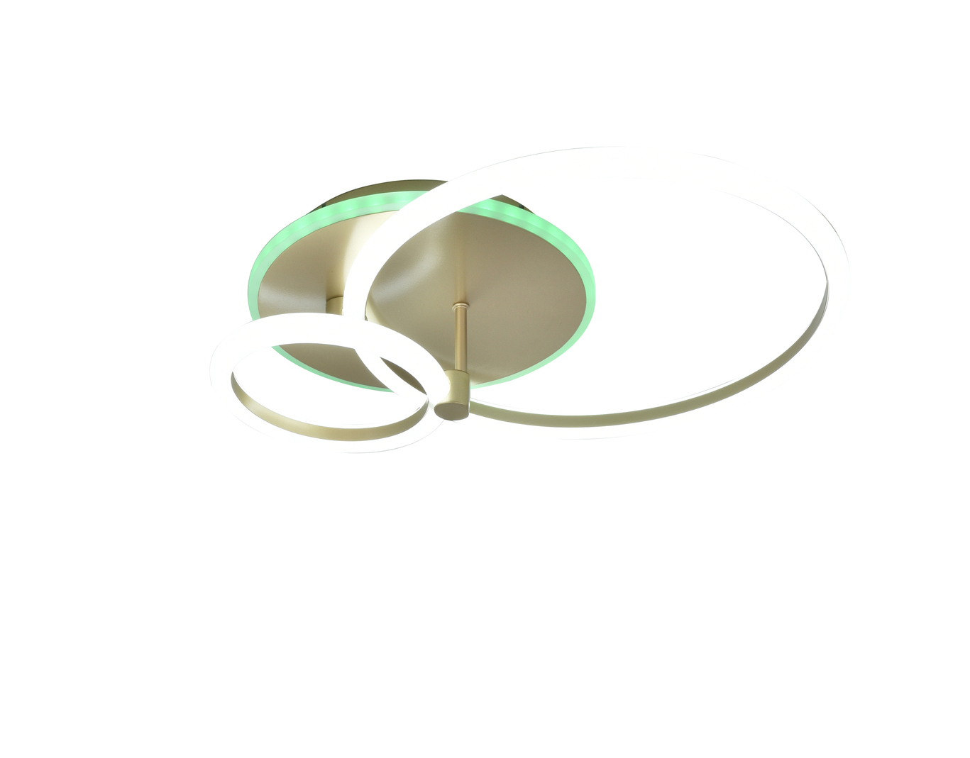 Изображение товара Светильник потолочный светодиодный SELENA M68576 SS1L 17 м² теплый белый золотой