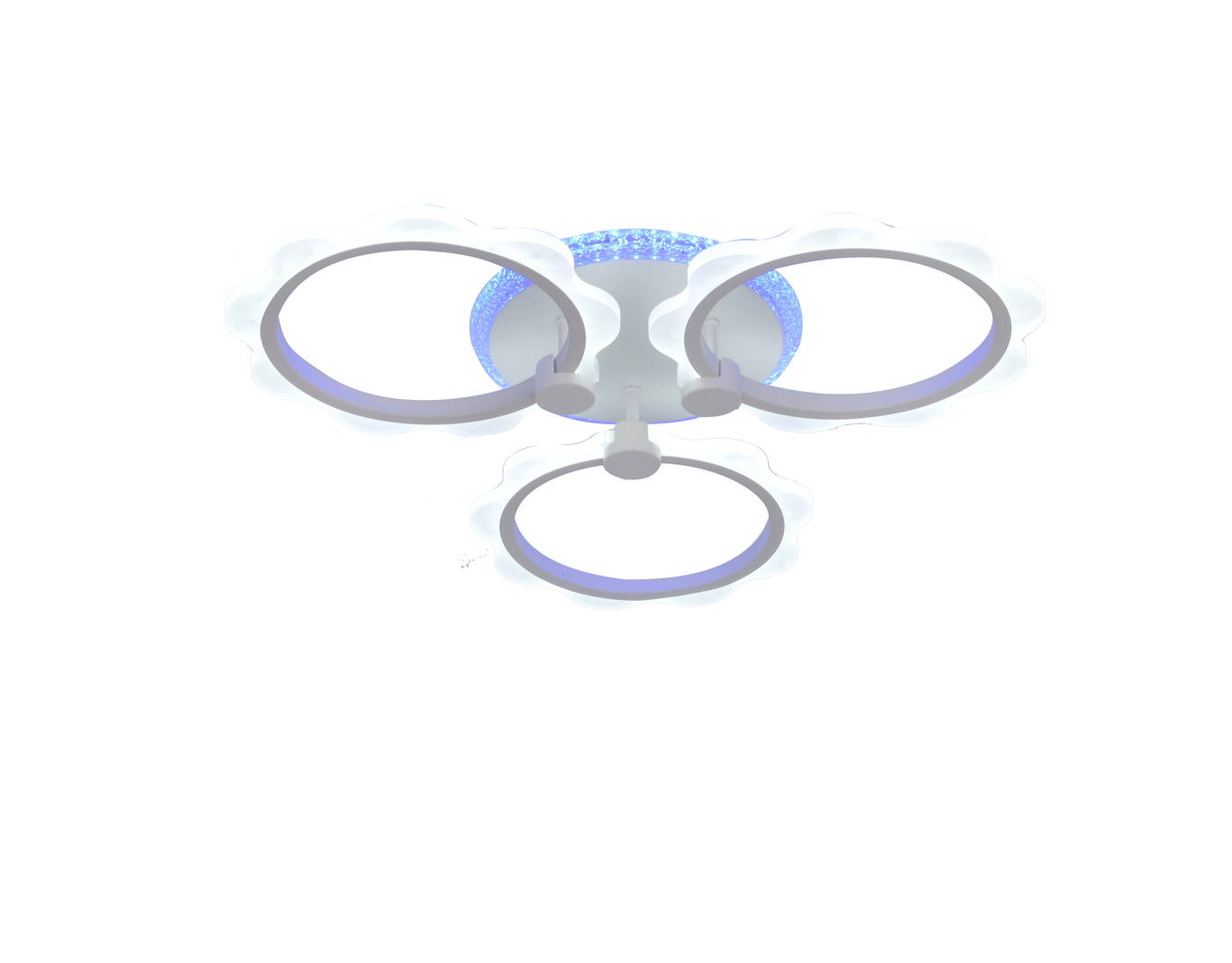 Изображение товара Светильник потолочный светодиодный SELENA 20 м² теплый белый металл пластик