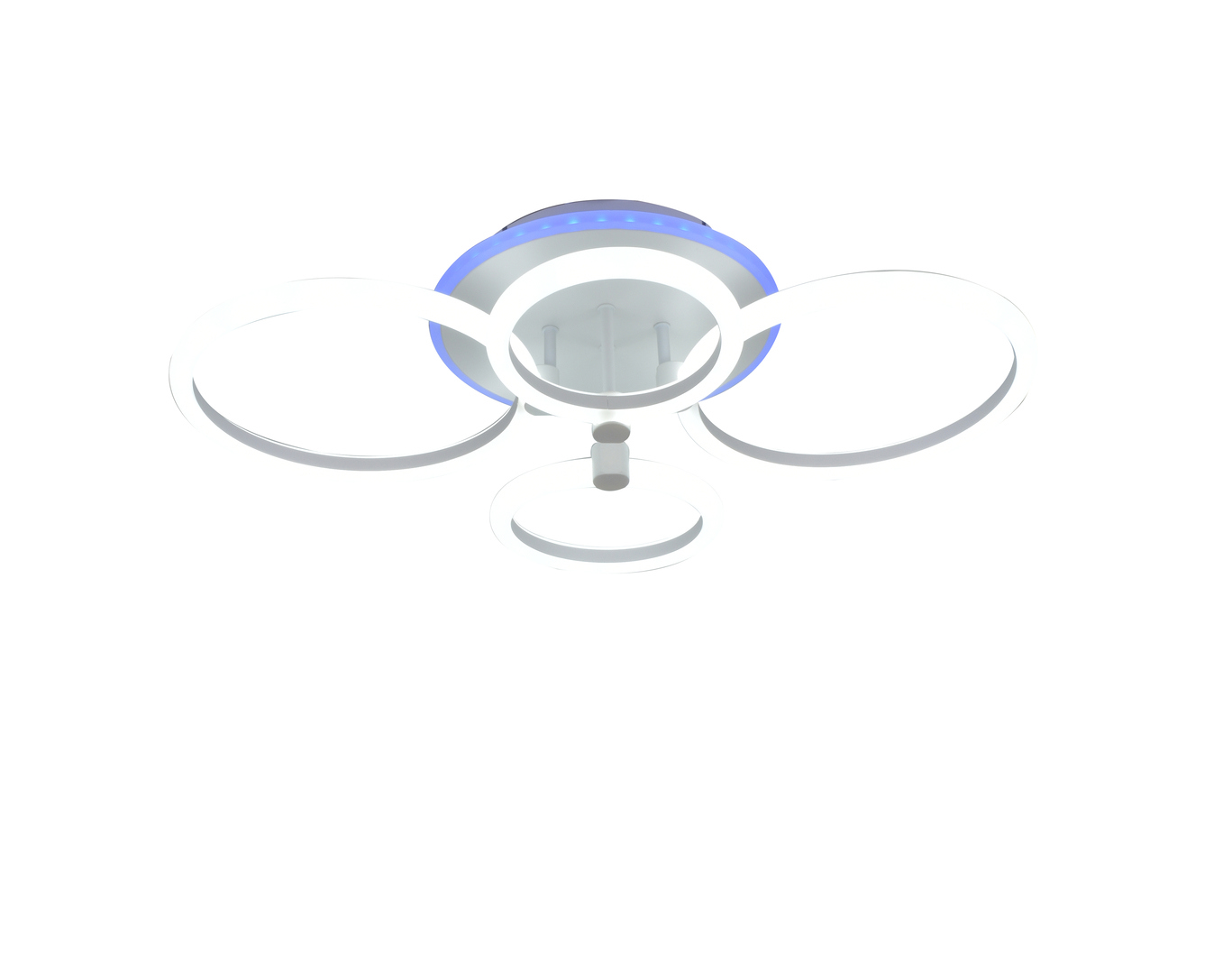 Изображение товара Светильник потолочный светодиодный SELENA M68576 SS1L 20 м² теплый белый свет