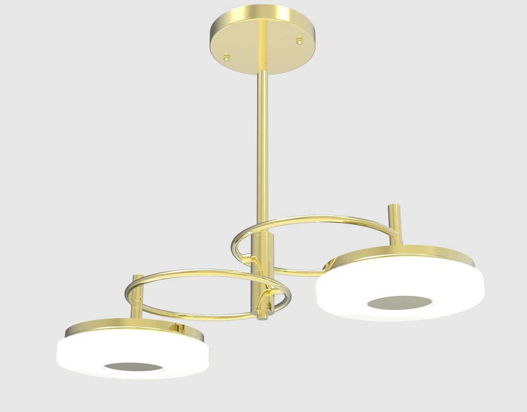 Изображение товара Люстра потолочная светодиодная SELENA 028-M3 SL1L для современной квартиры и офиса