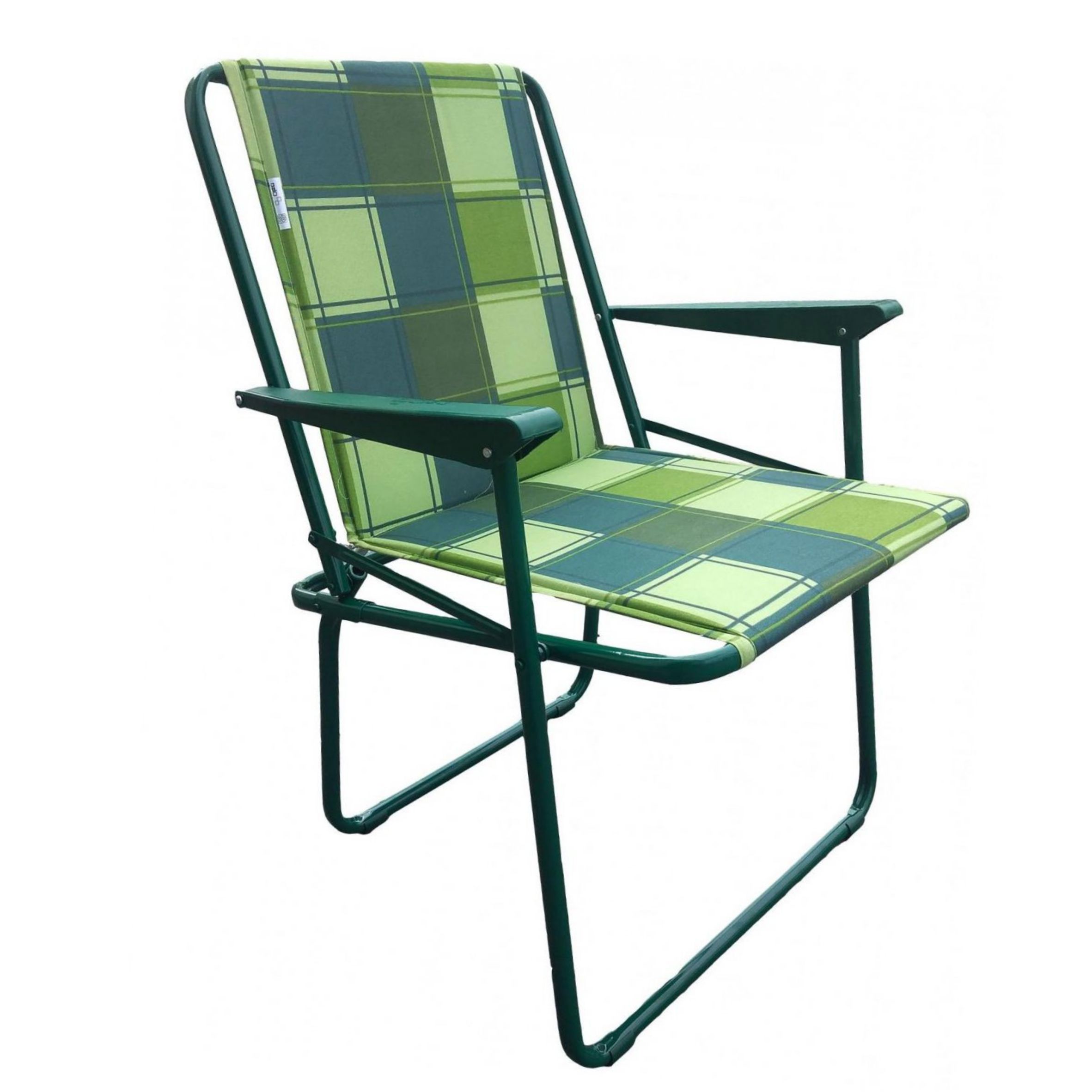 Изображение товара Складной стул Фольварк 57 см х 64 см х 78 см зеленый