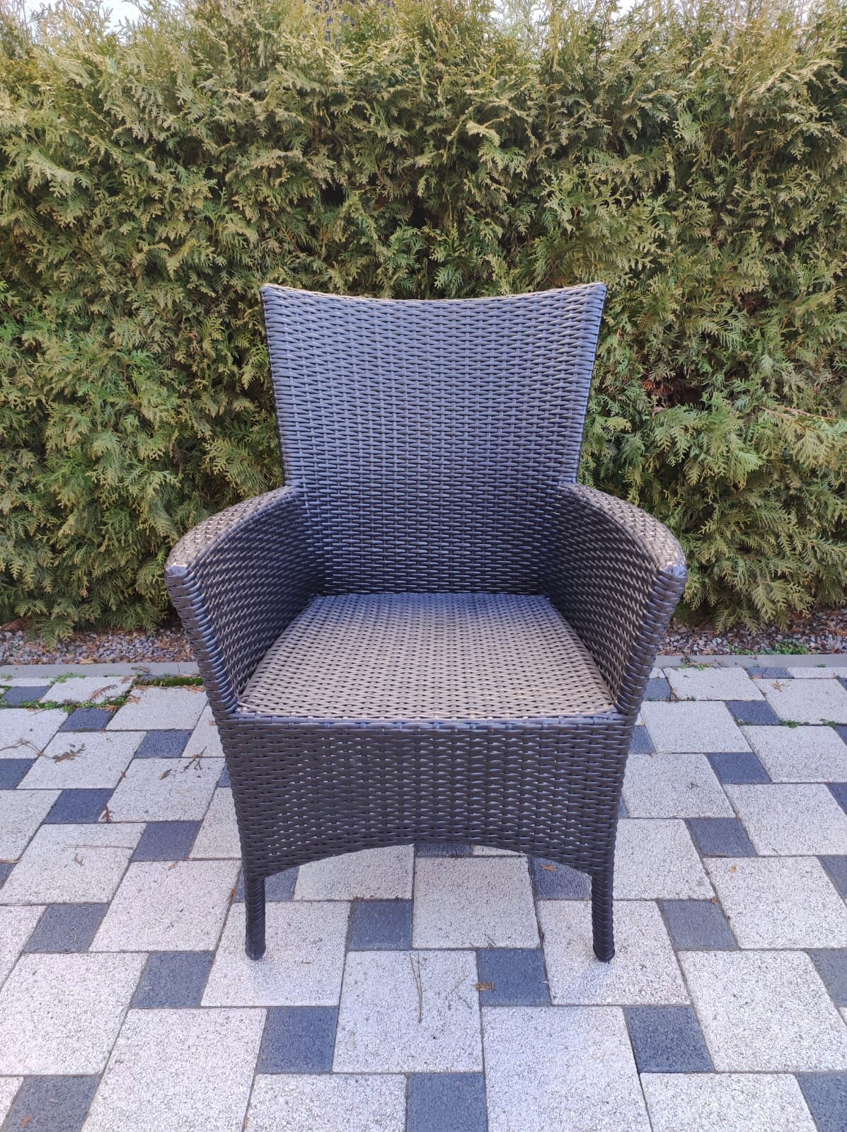 Изображение товара Кресло садовое Calamusdon Кипр из искусственного ротанга