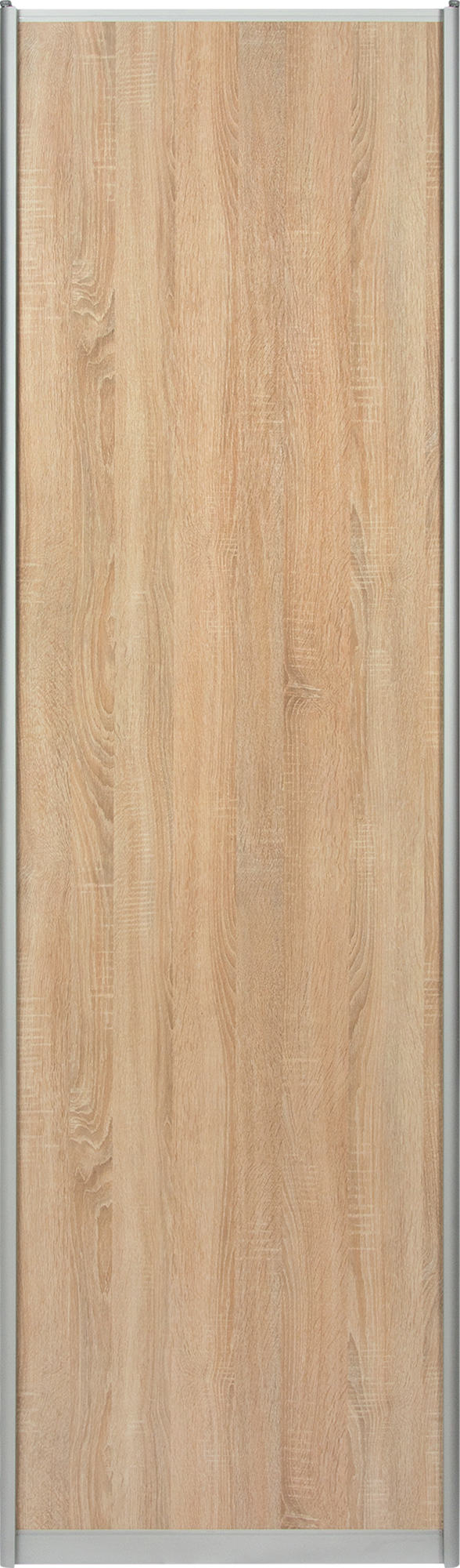 Изображение товара Дверь-купе SPACEO 2455х704 мм дизайн дуб сонома серебро для шкафа-купе