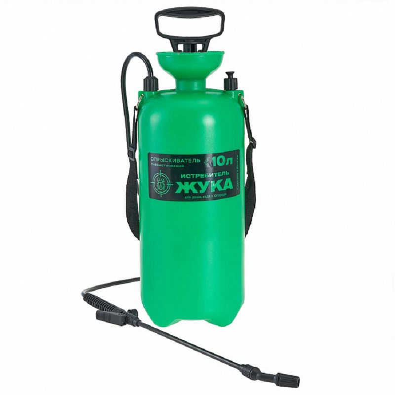 Изображение товара Опрыскиватель помповый сад на одно плечо Аквапласт 10 л. 10 л зеленый