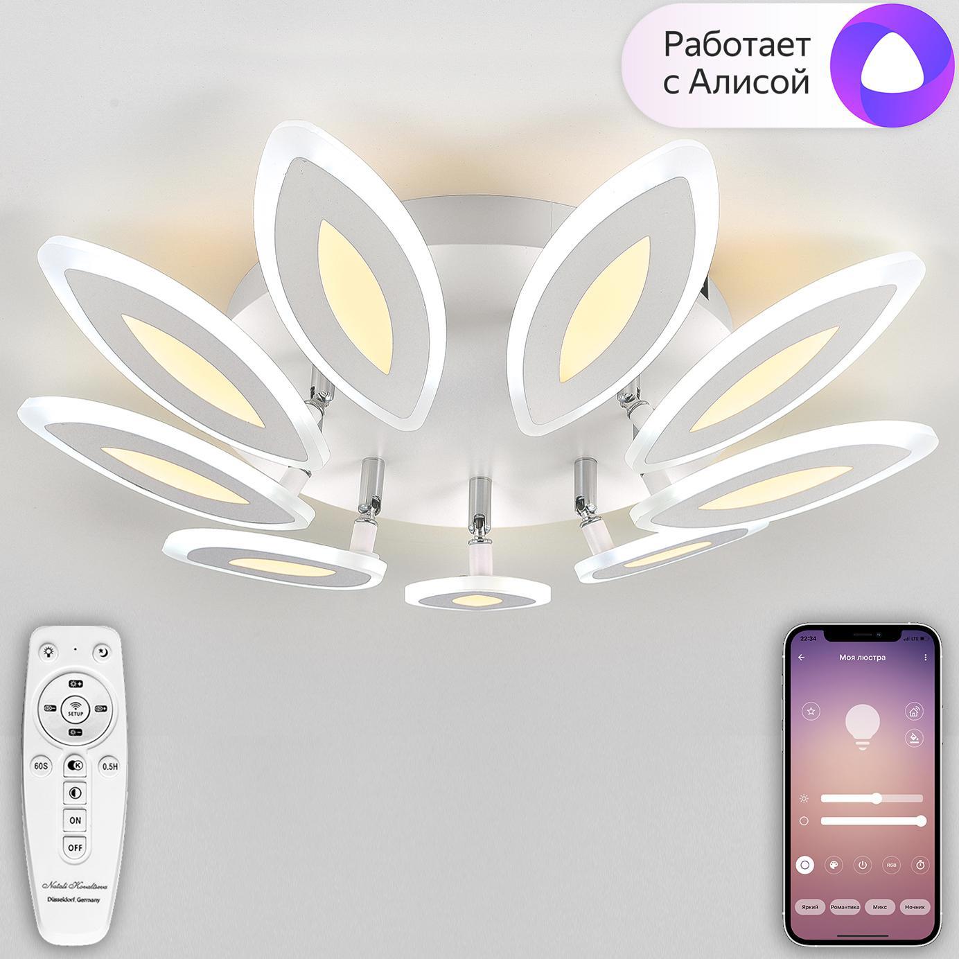 Изображение товара Люстра потолочная светодиодная NATALI KOVALTSEVA HIGH-TECH LED LAMPS 82043