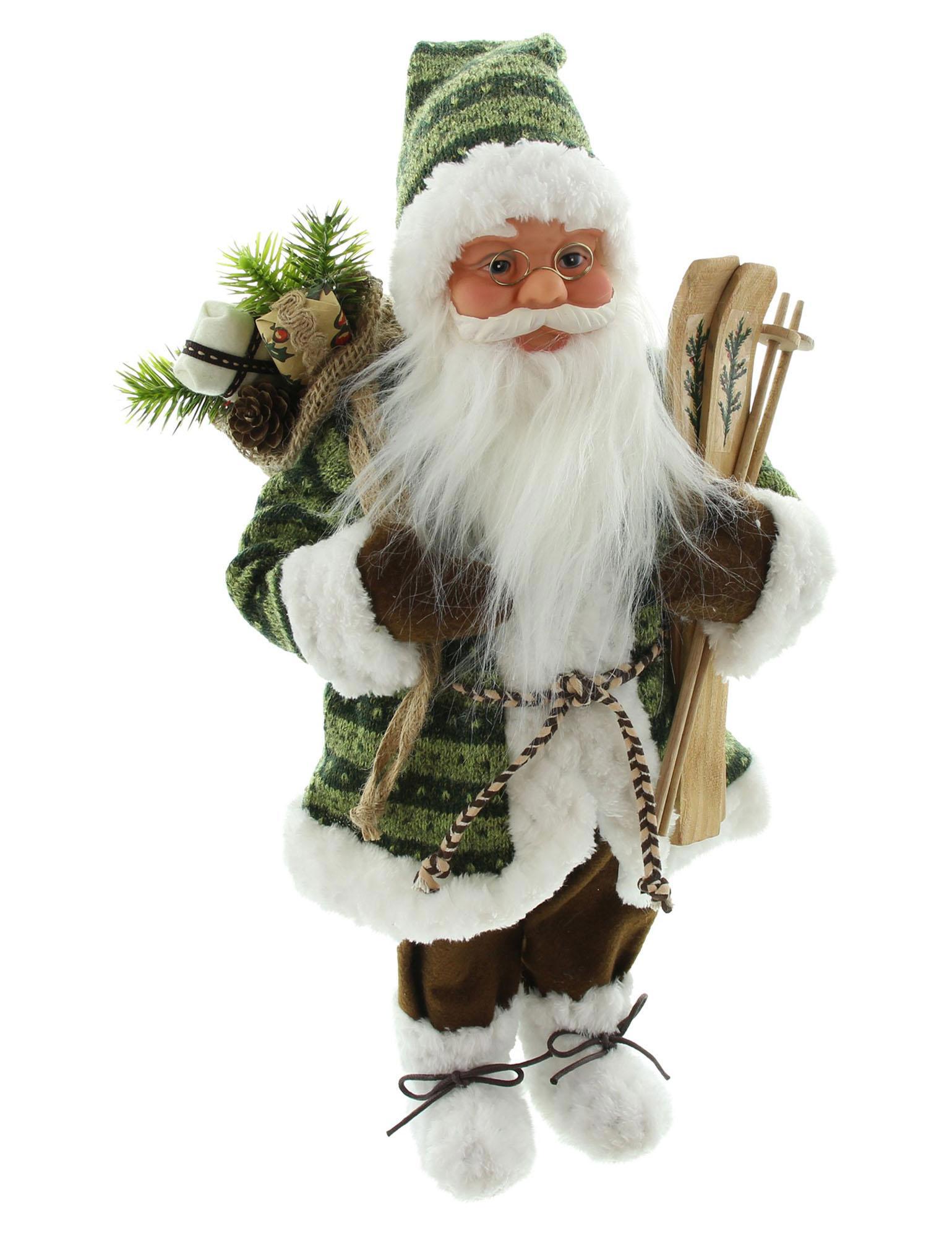 Изображение товара Декоративная фигурка Frank Санта с лыжами 07604