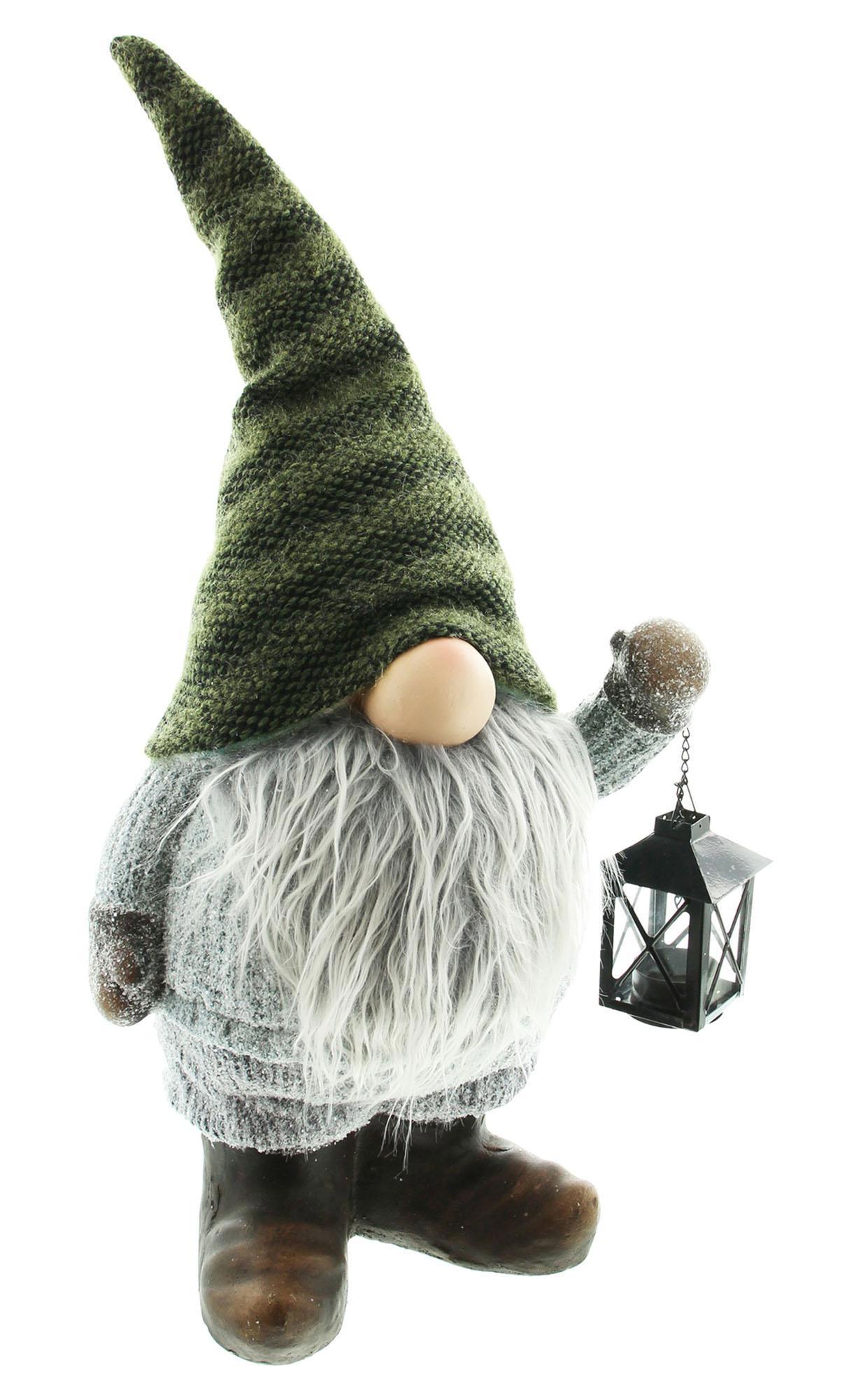 Изображение товара Декоративная фигурка Frank Гном с фонариком 07686